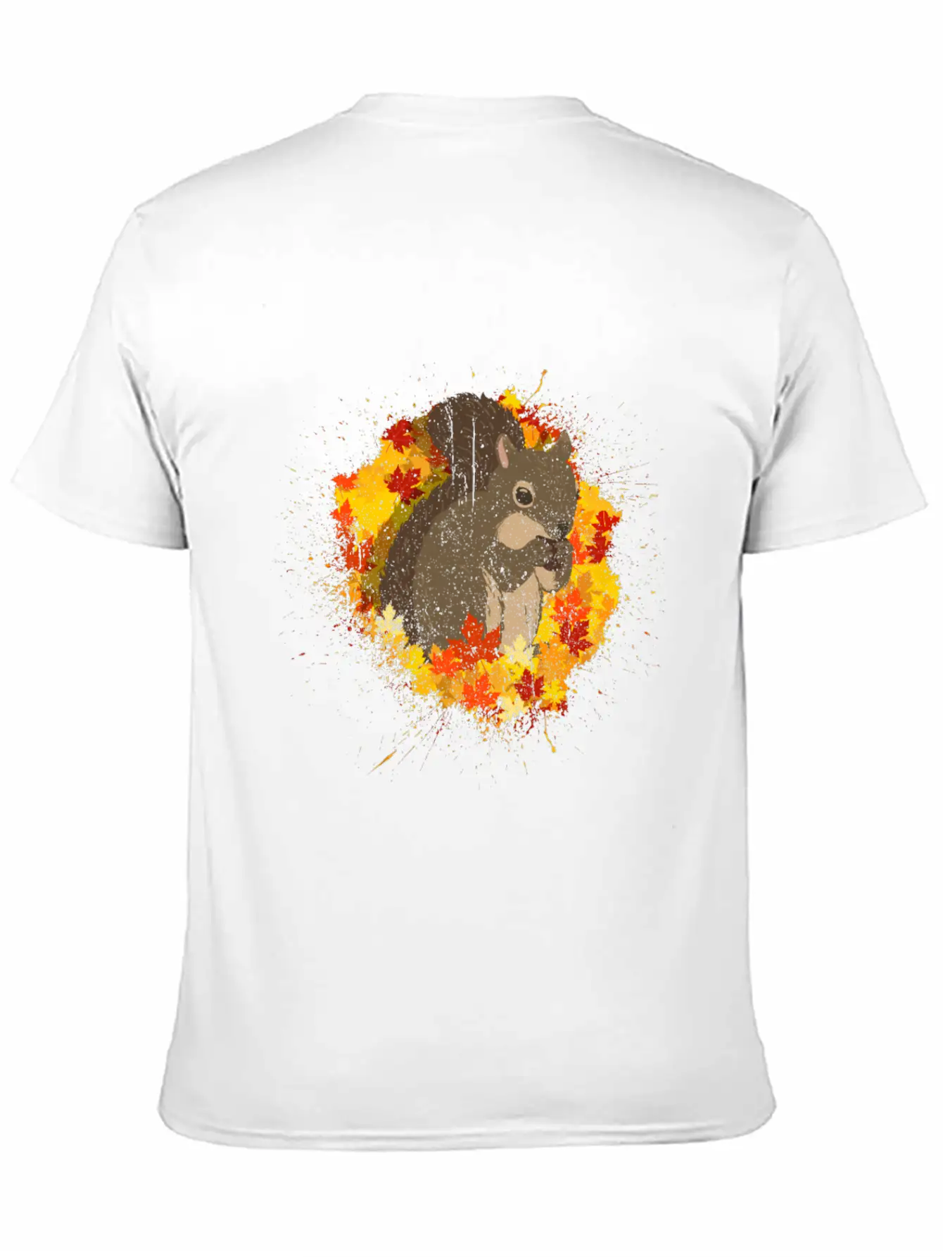 Squirrel Rodent Chipmunk Nuts Animal Lightweight Cotton T-Shirt – Daily Comfort Graphic Shirt