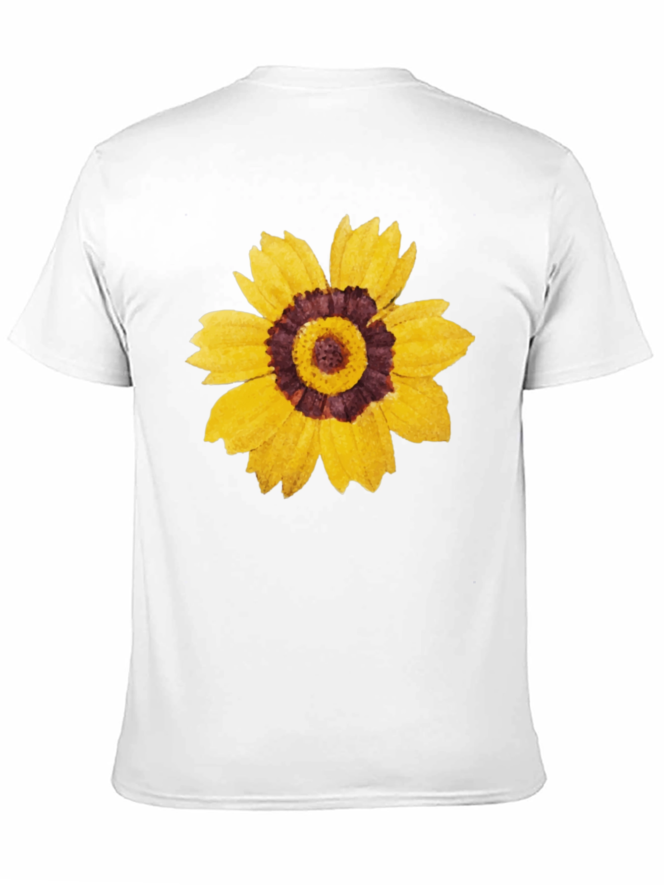 Sunflower Graphic Black T-Shirt