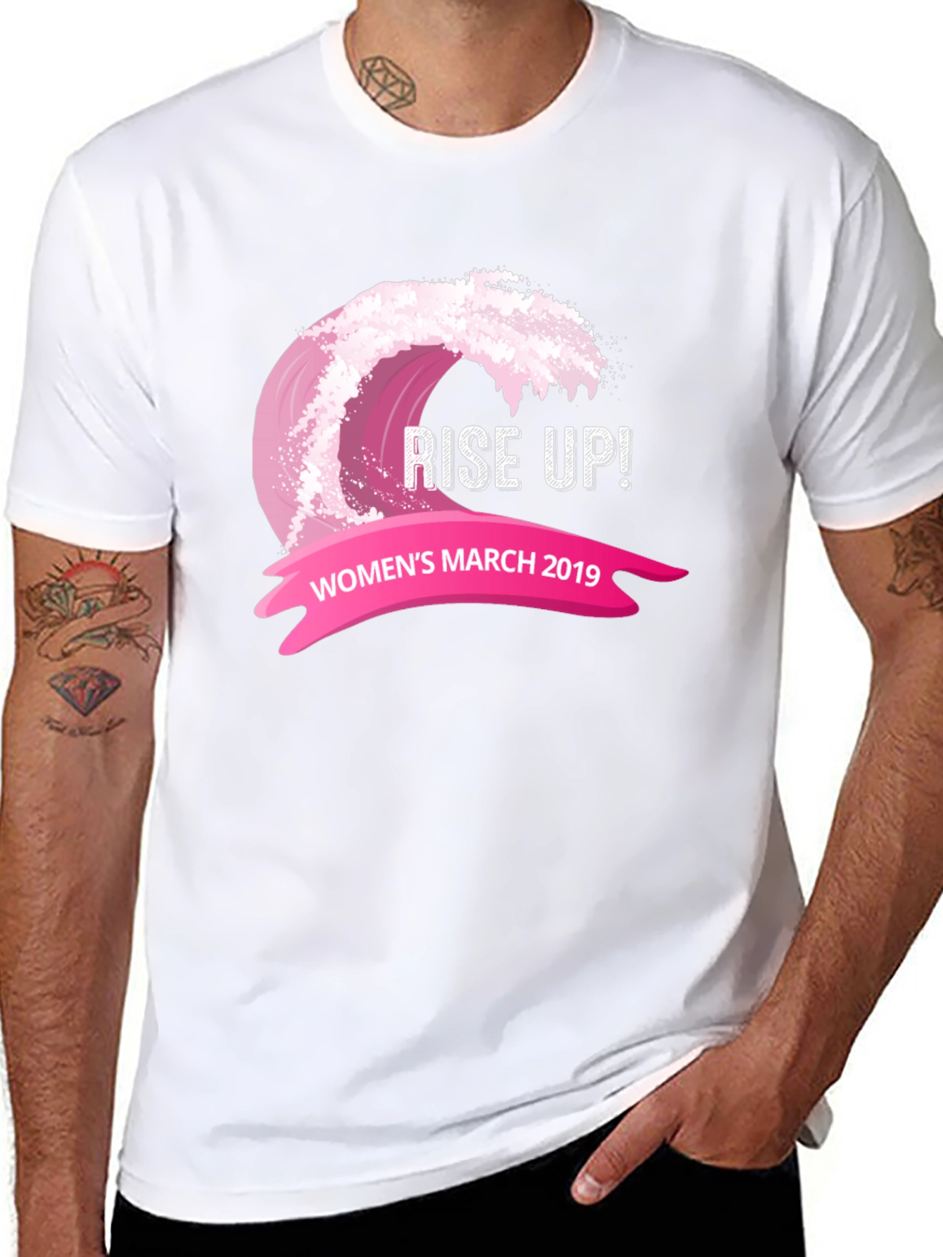 Rise Up Womens March 2019 T-Shirt