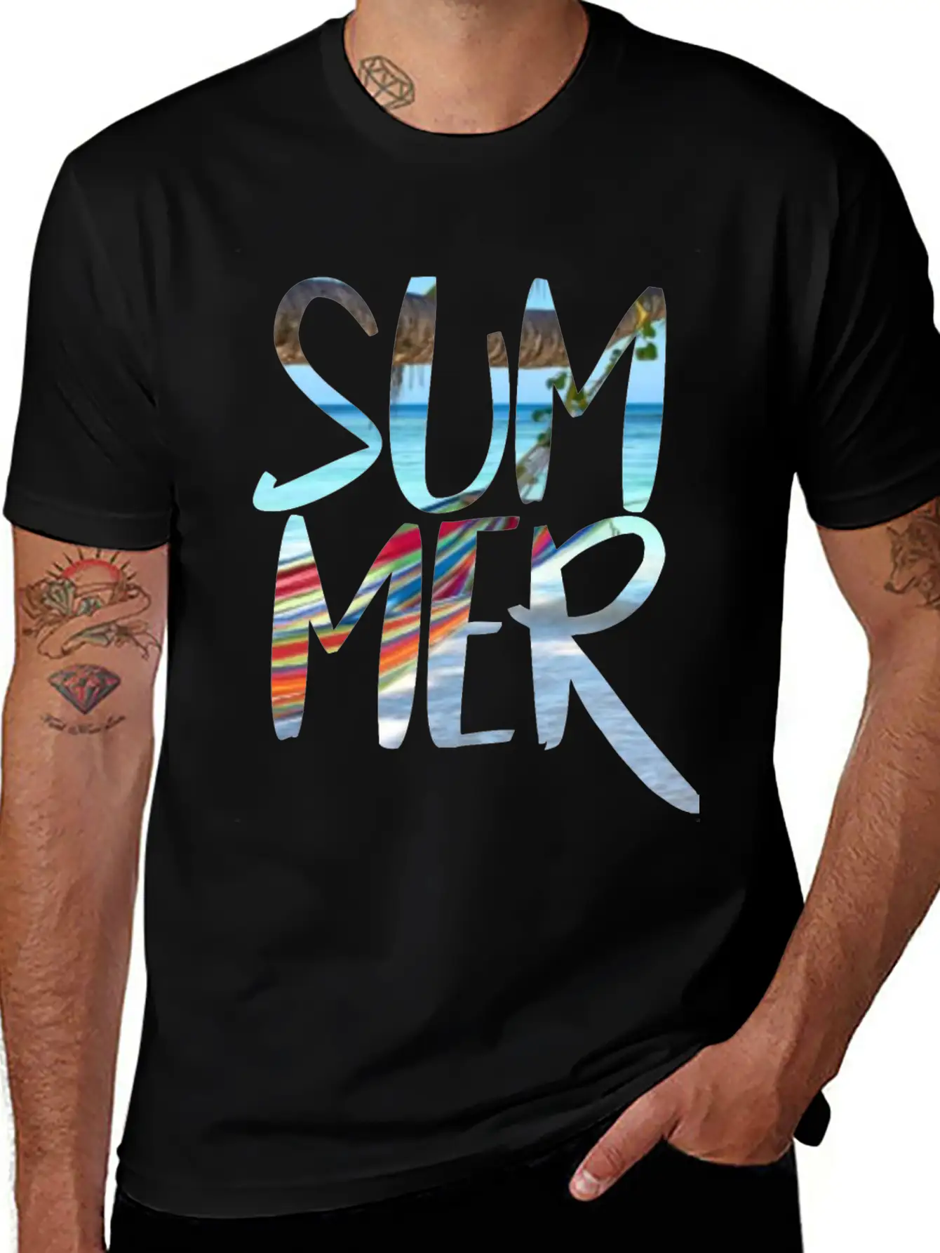 Summer Lightweight Cotton T-Shirt – Daily Comfort Graphic Shirt
