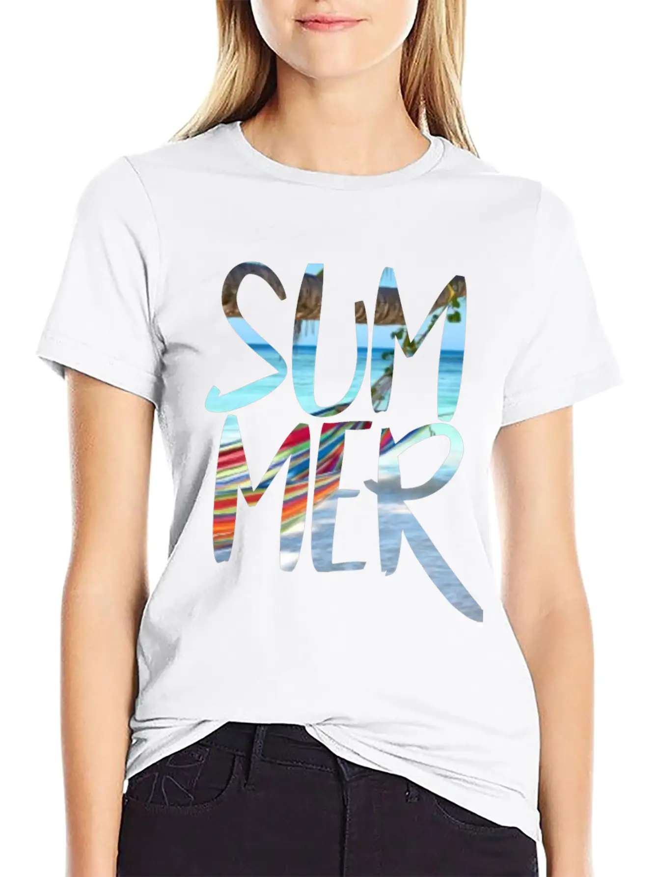 Summer Lightweight Cotton T-Shirt – Daily Comfort Graphic Shirt