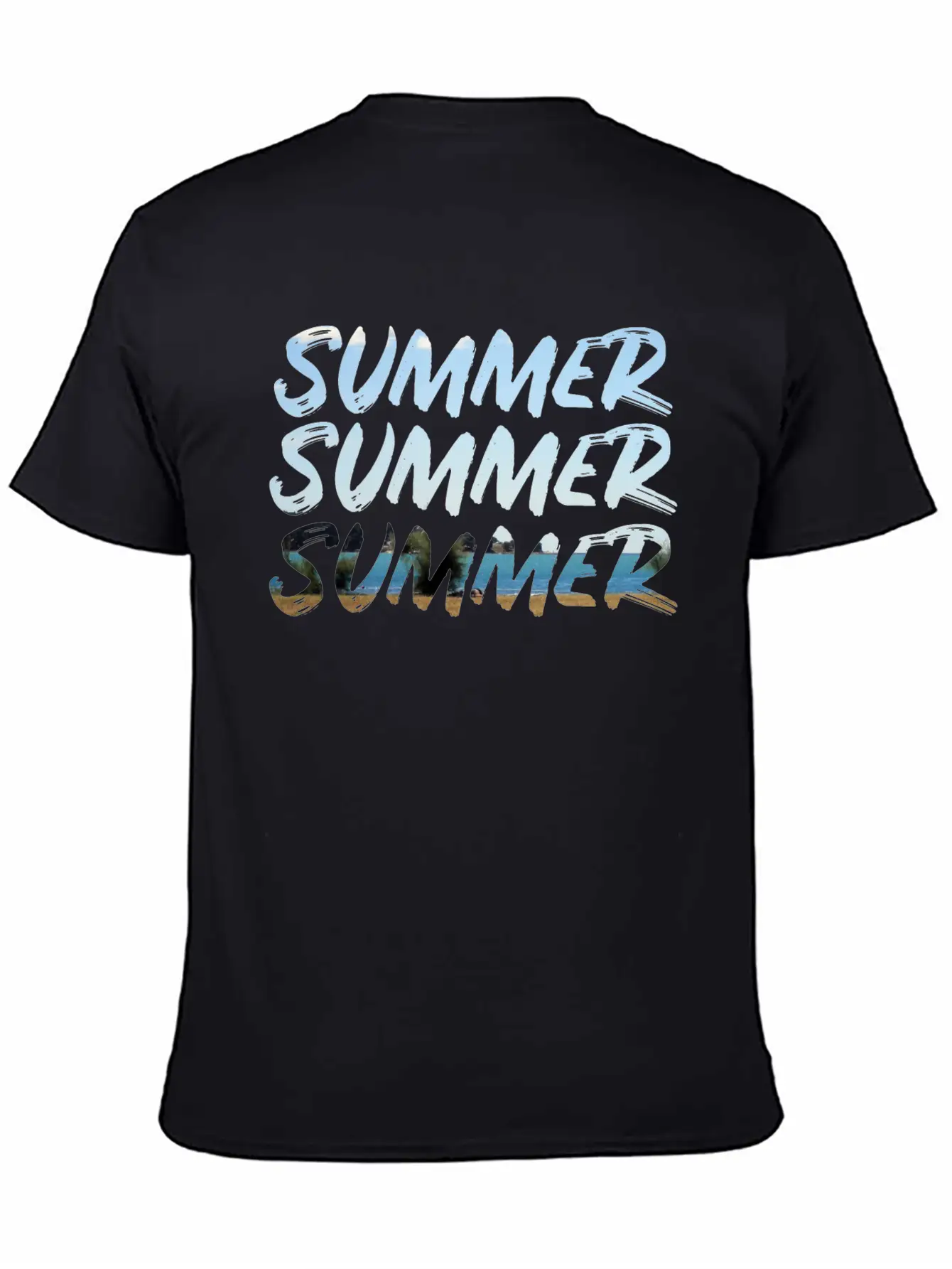 Summer Summer Summer Lightweight Cotton T-Shirt – Daily Comfort Graphic Shirt