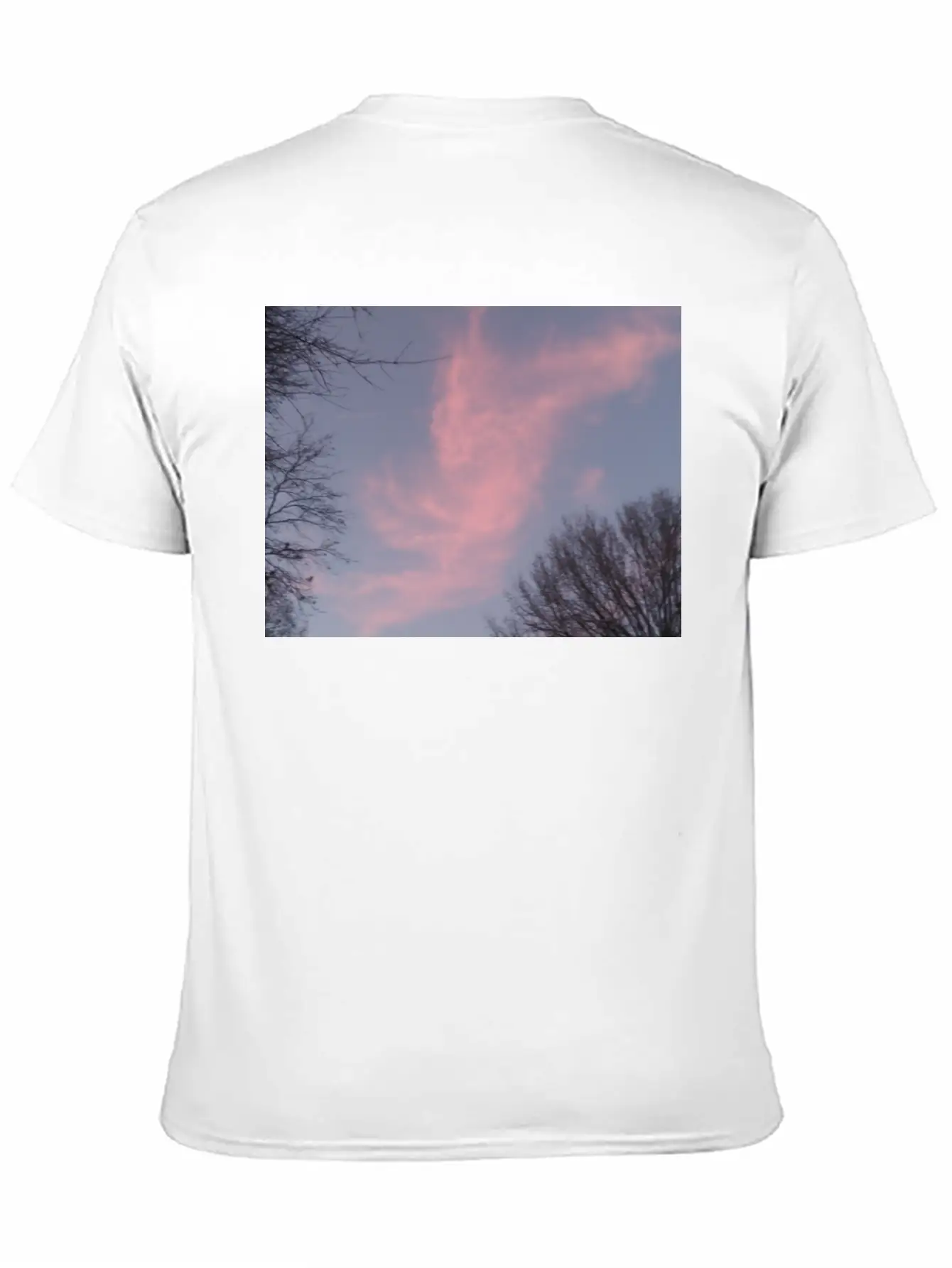Sun Clouds Lightweight Cotton T-Shirt – Daily Comfort Graphic Shirt