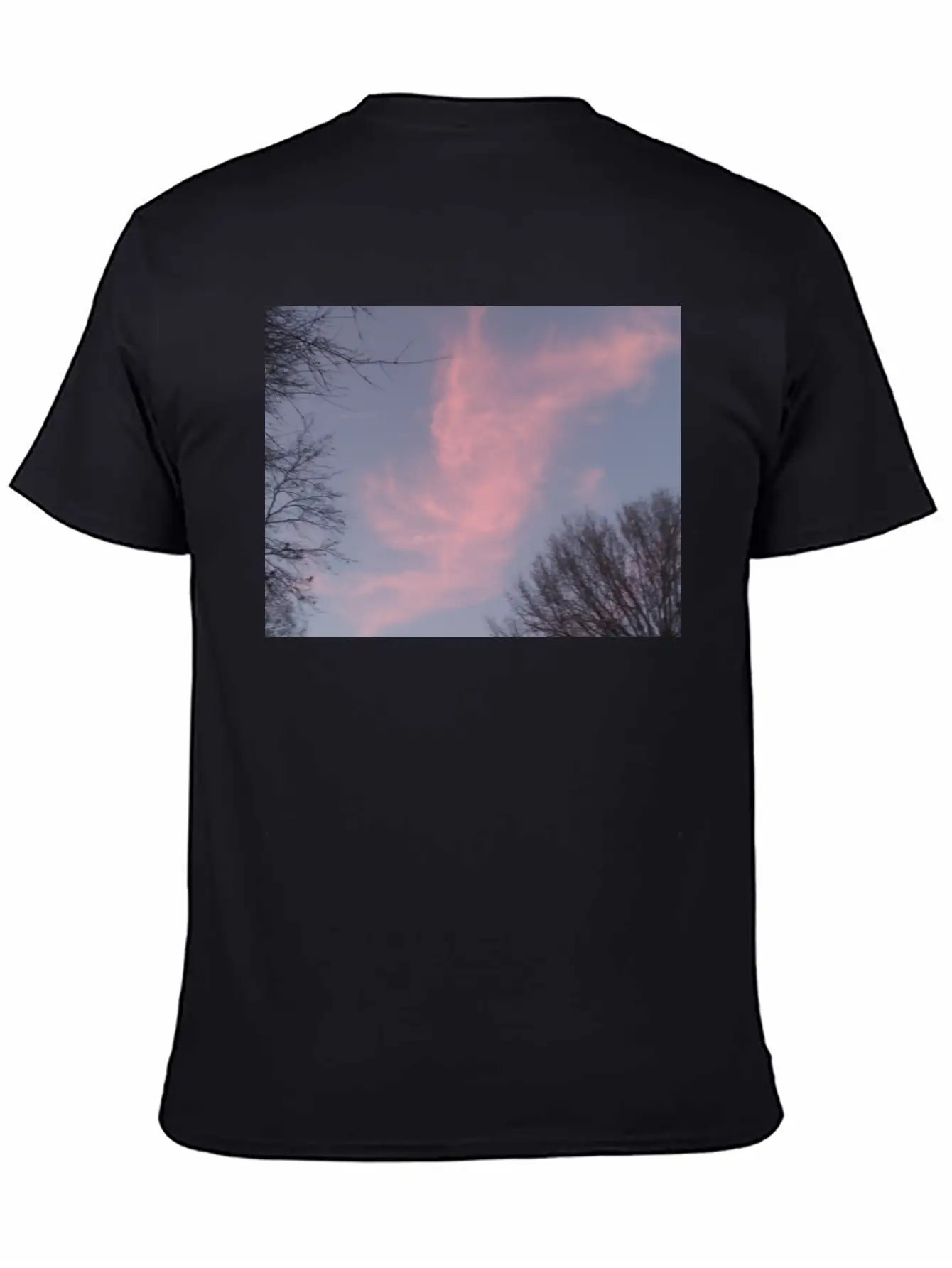 Sun Clouds Lightweight Cotton T-Shirt – Daily Comfort Graphic Shirt