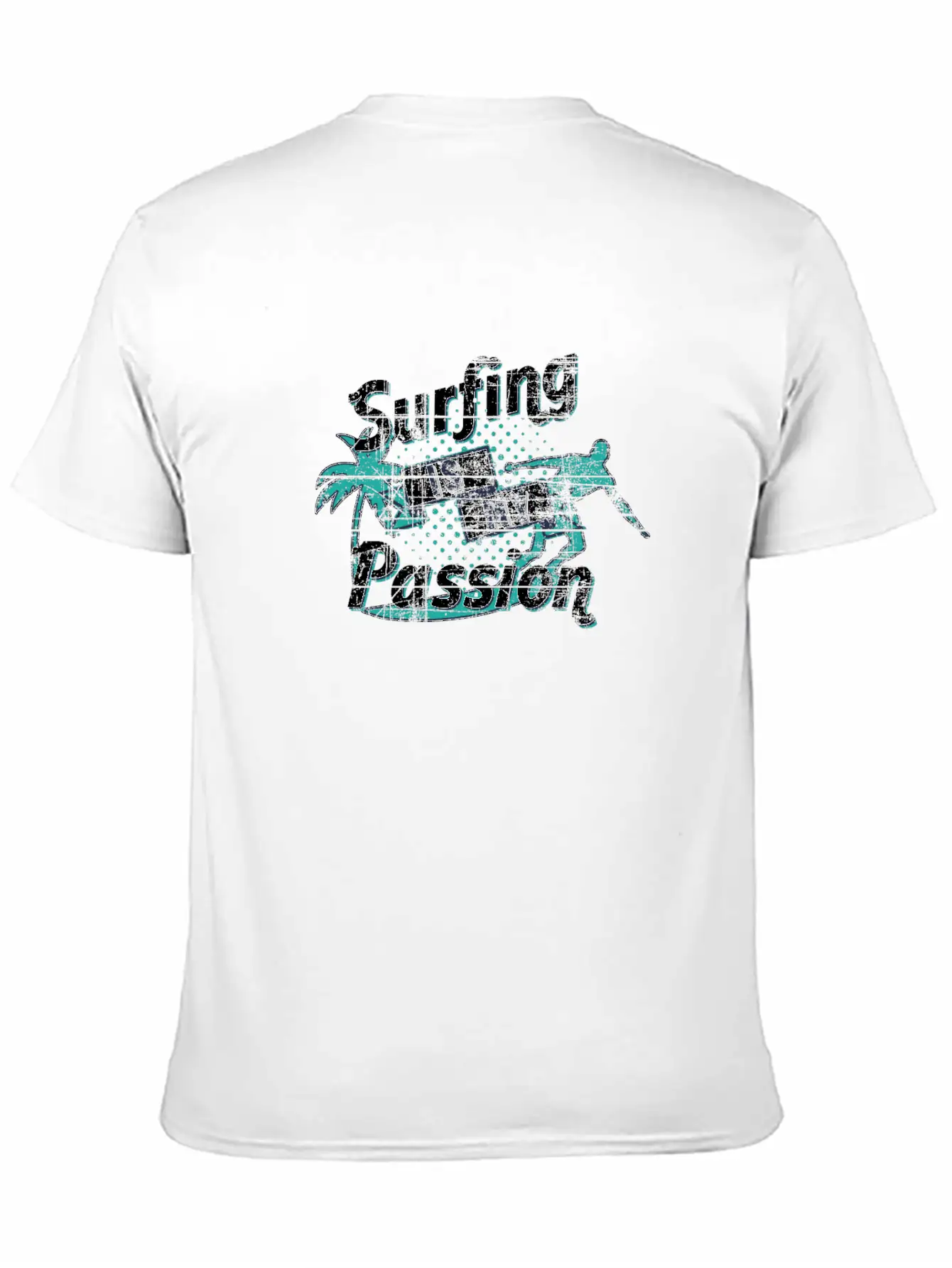 Surfing Is My Passion Lightweight Cotton T-Shirt – Daily Comfort Graphic Shirt