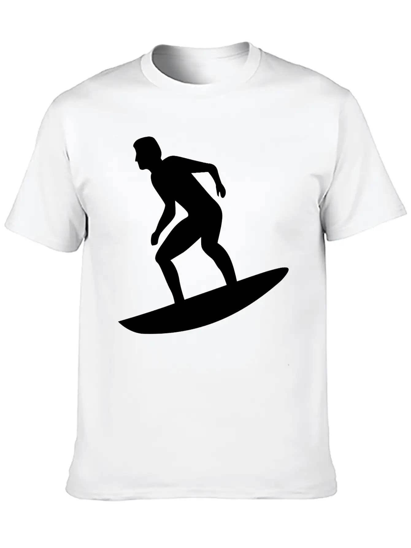 Surfing Lightweight Cotton T-Shirt – Daily Comfort Graphic Shirt