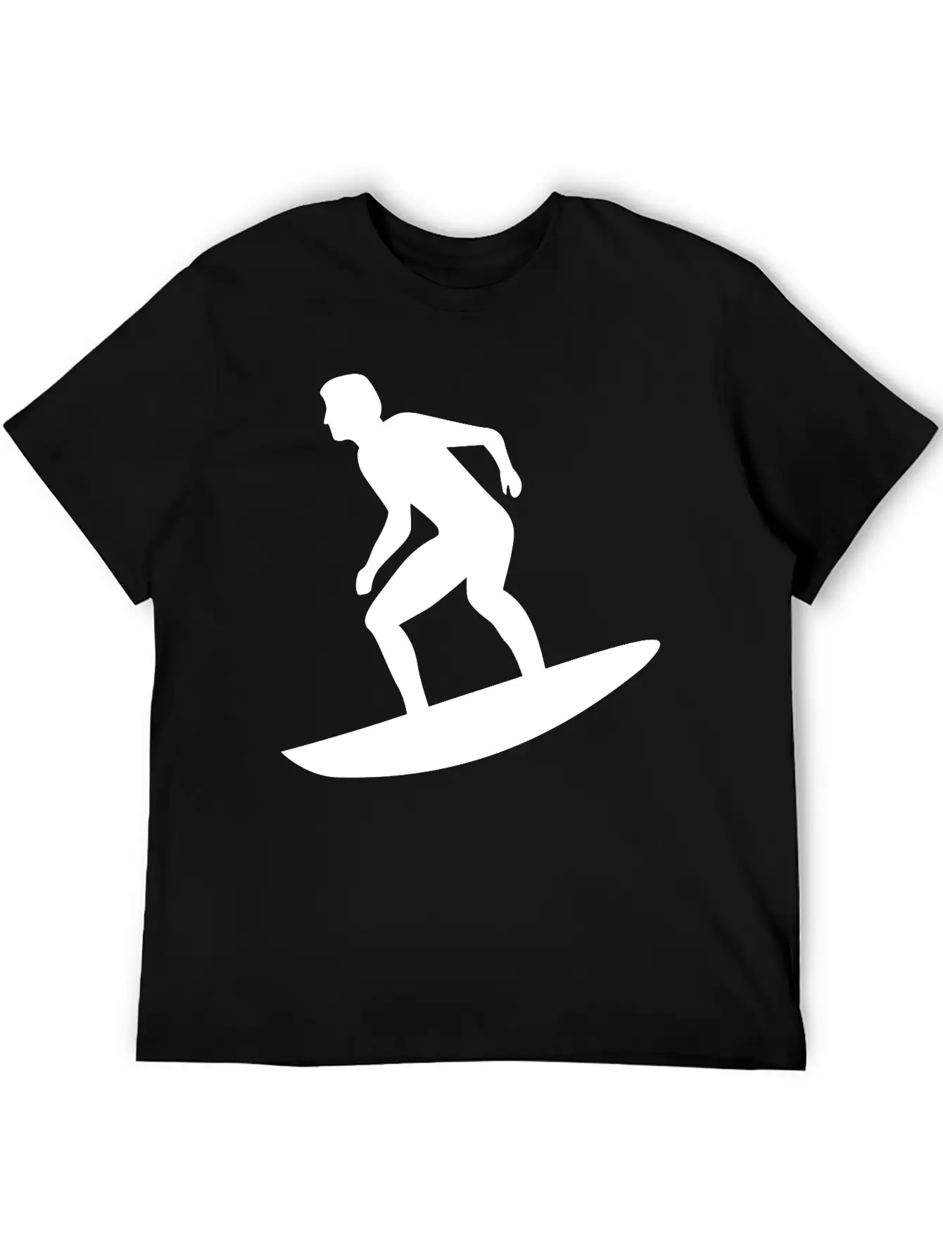 Surfing Lightweight Cotton T-Shirt – Daily Comfort Graphic Shirt
