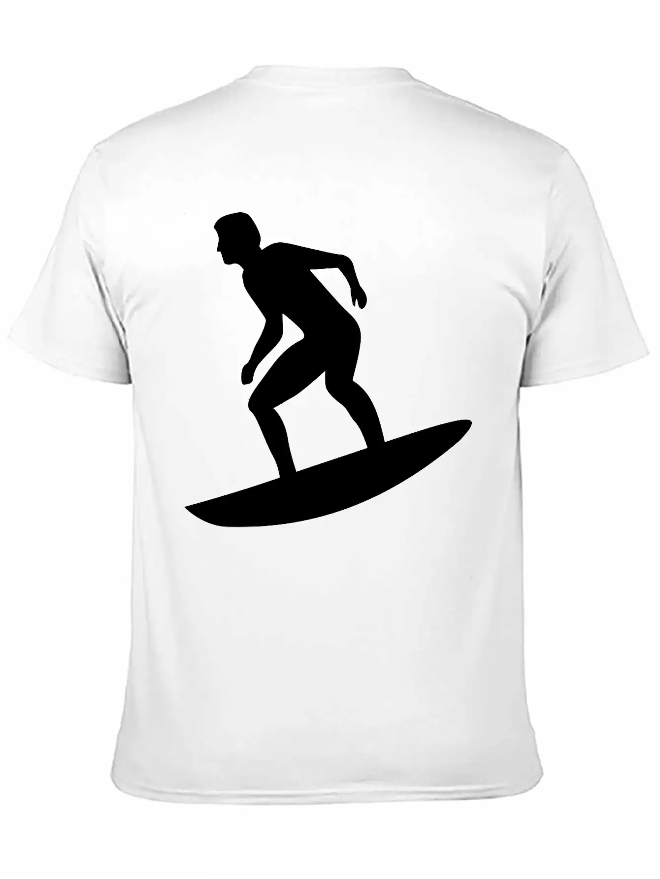 Surfing Lightweight Cotton T-Shirt – Daily Comfort Graphic Shirt