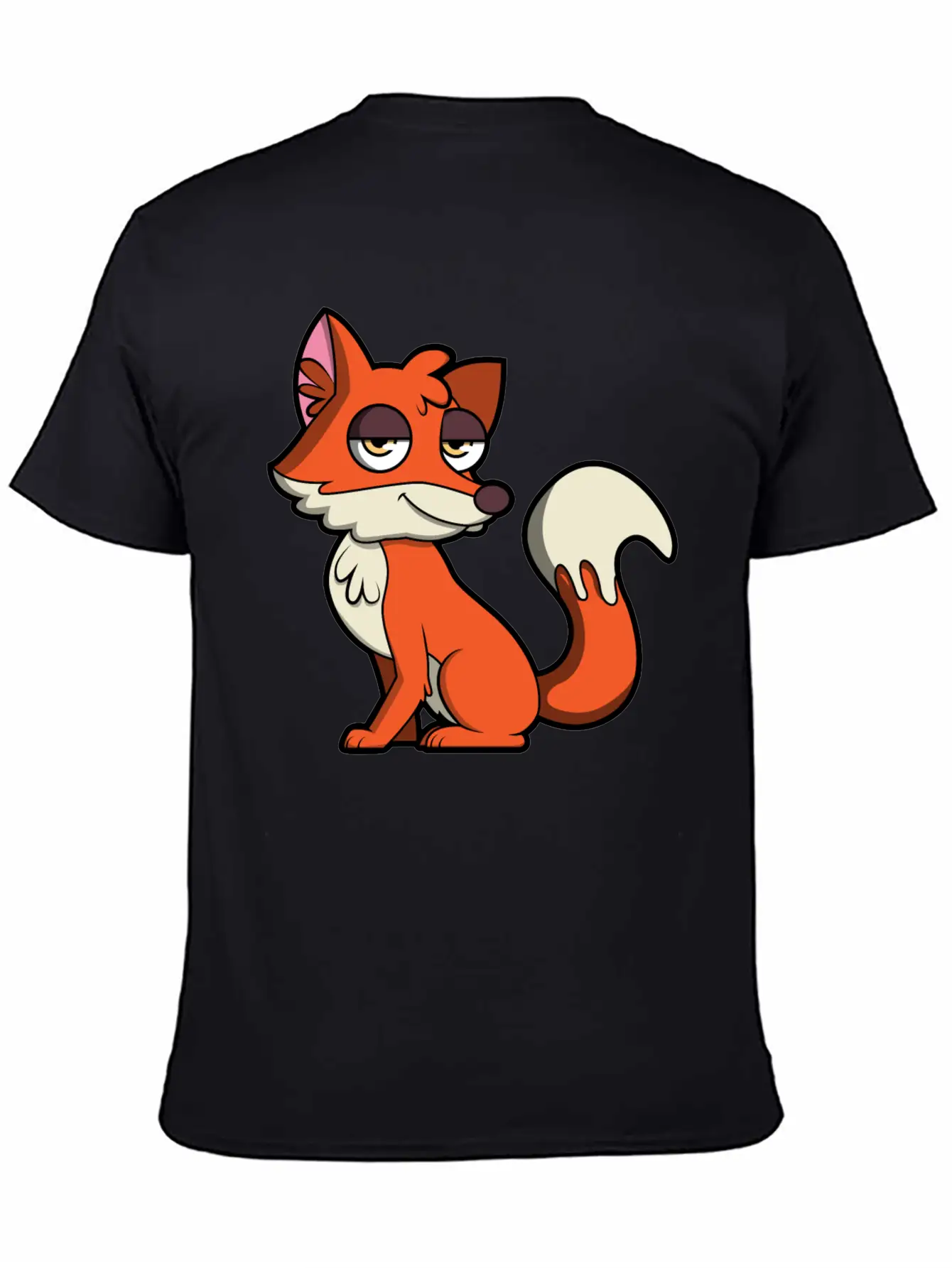 Sweet Fox Lightweight Cotton T-Shirt – Daily Comfort Graphic Shirt