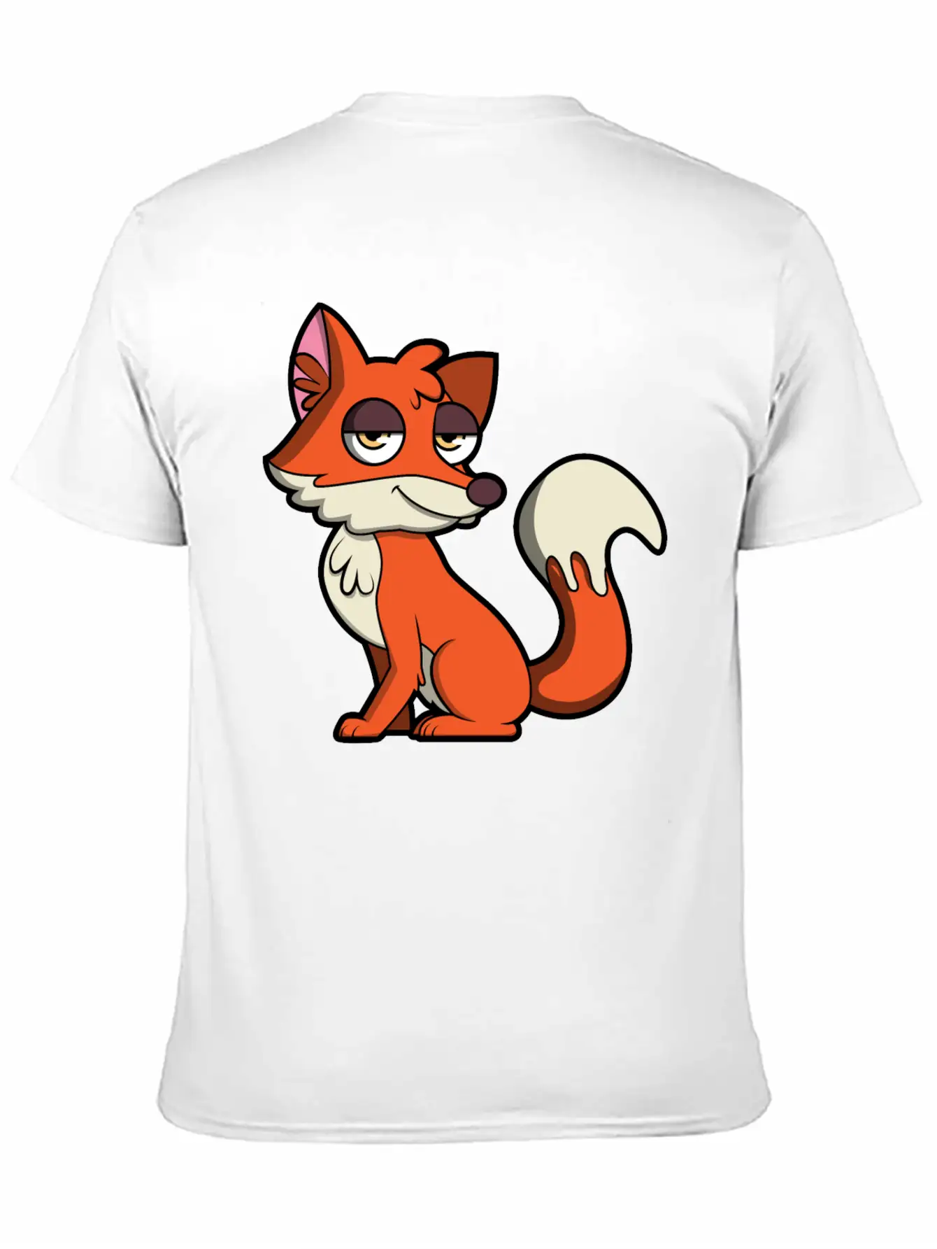 Sweet Fox Lightweight Cotton T-Shirt – Daily Comfort Graphic Shirt