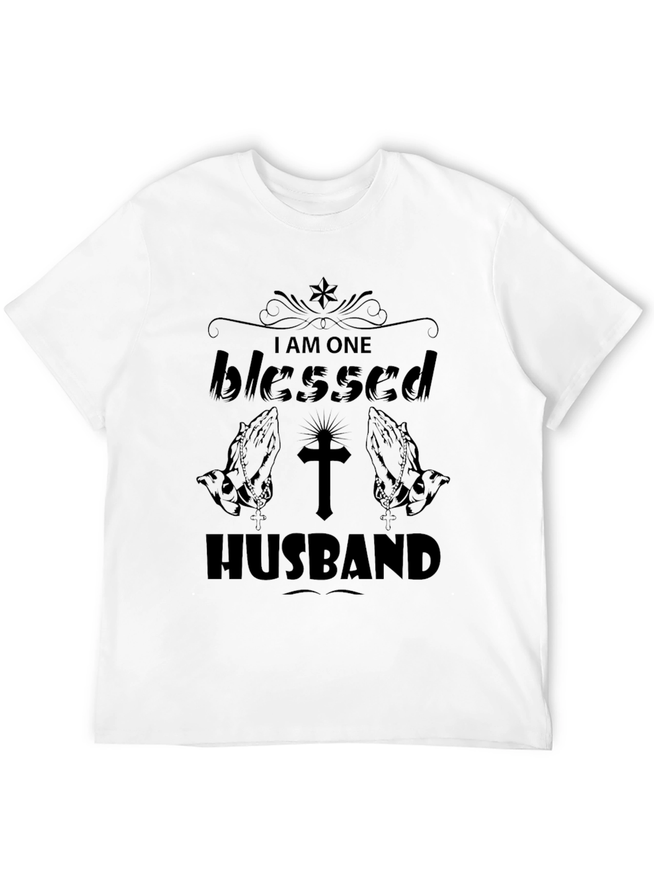 Blessed Husband T-Shirt - Christian Apparel