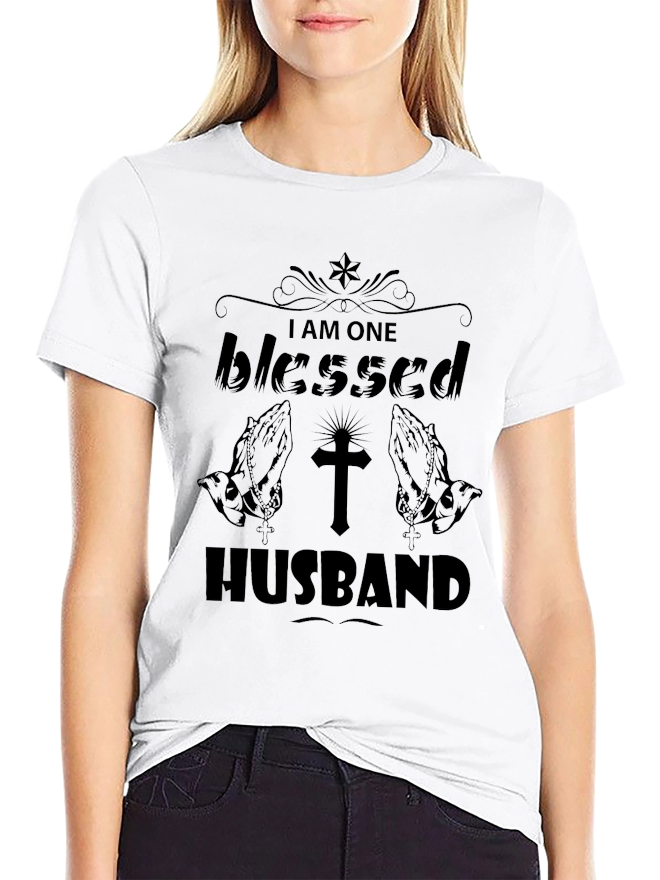 Blessed Husband T-Shirt - Christian Apparel