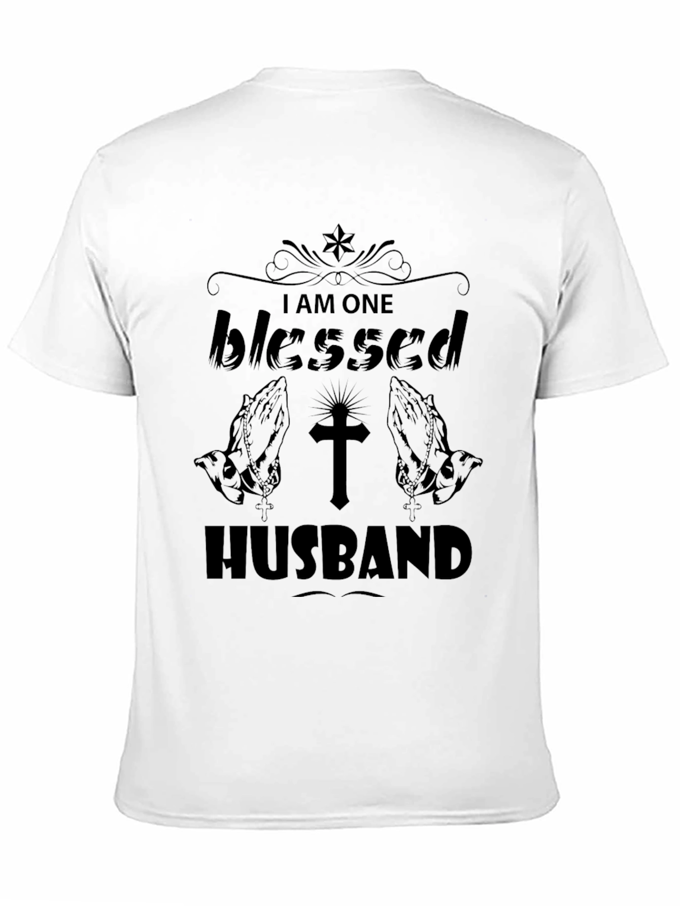 Blessed Husband T-Shirt - Christian Apparel