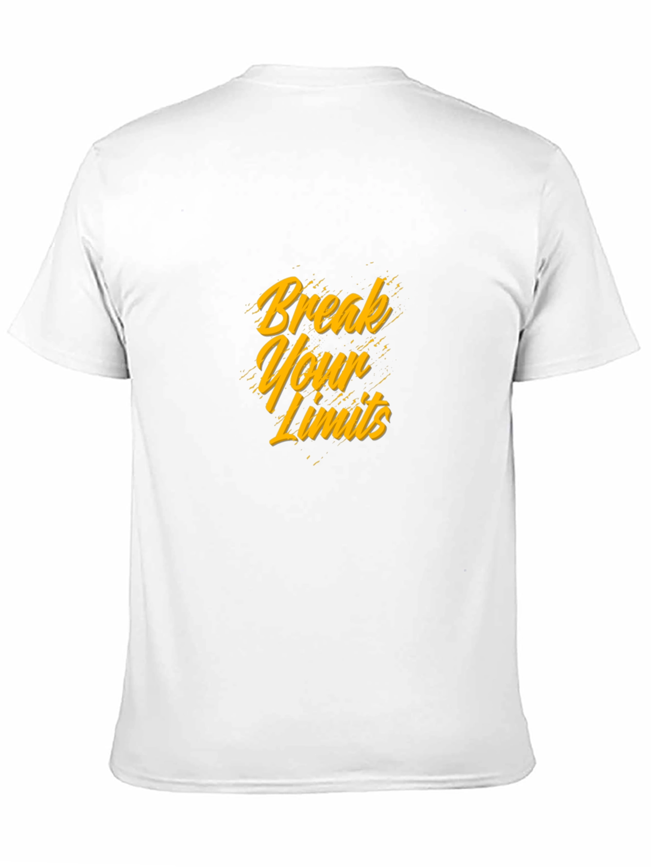 Break Your Limits Black Graphic Tee