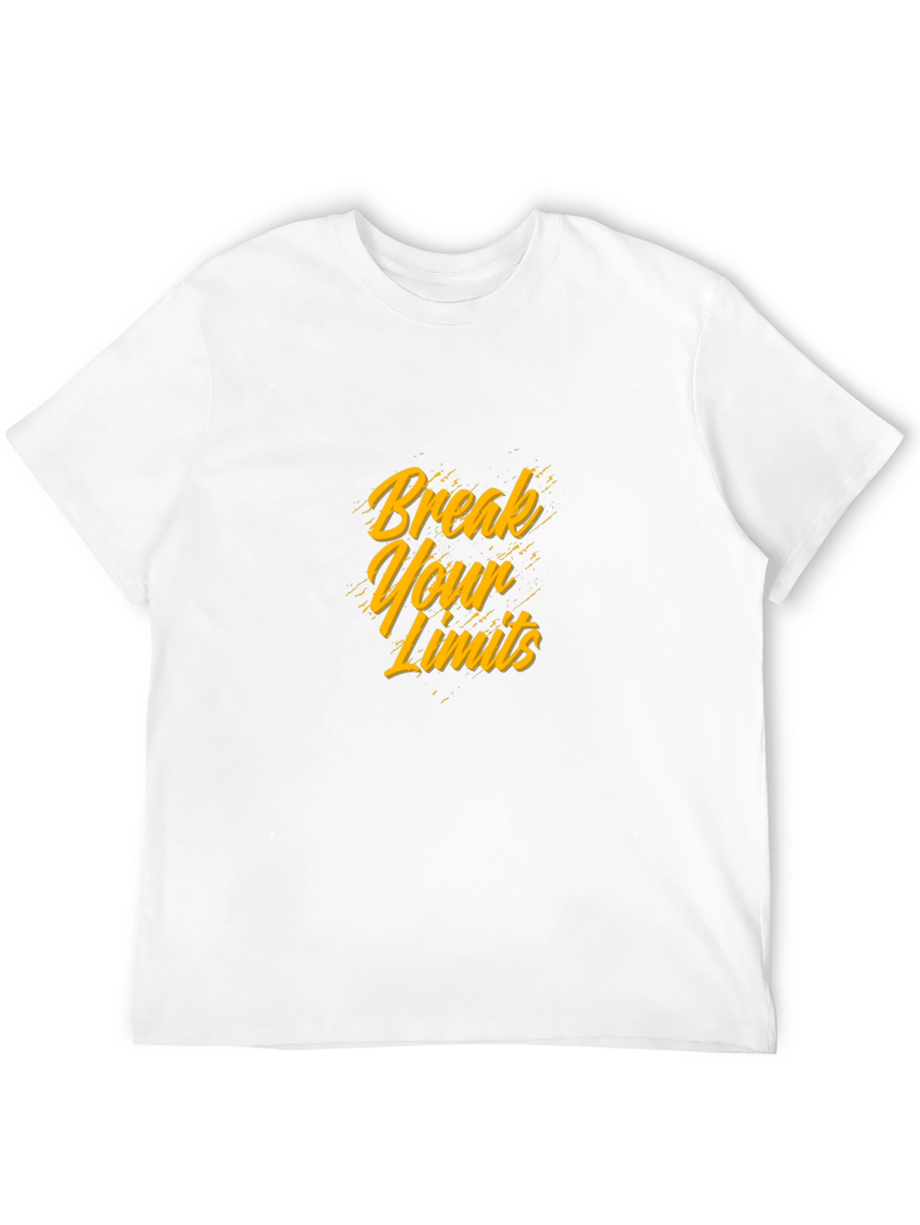 Break Your Limits Black Graphic Tee