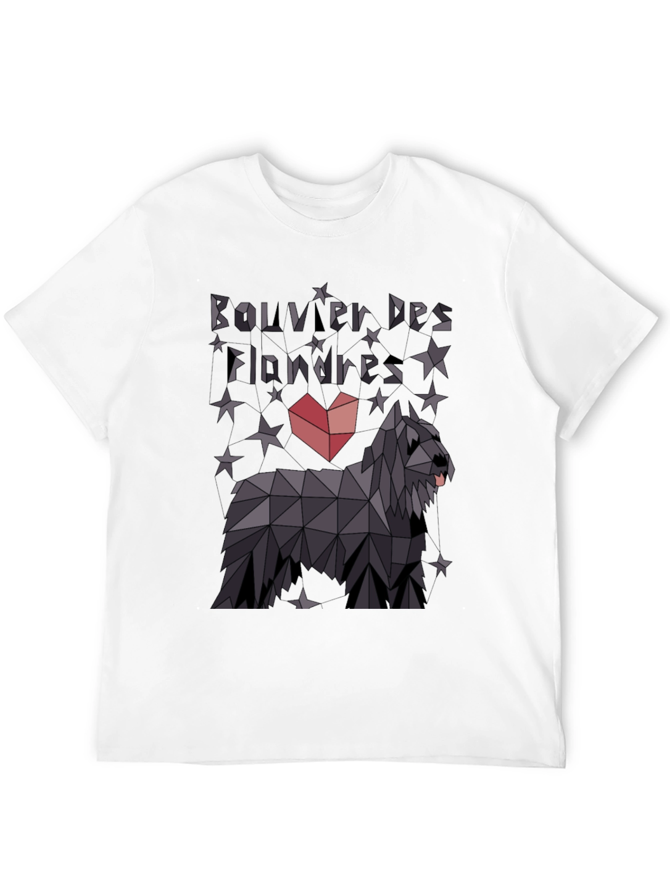 Bouvier Des Flandres Dog Graphic Tee