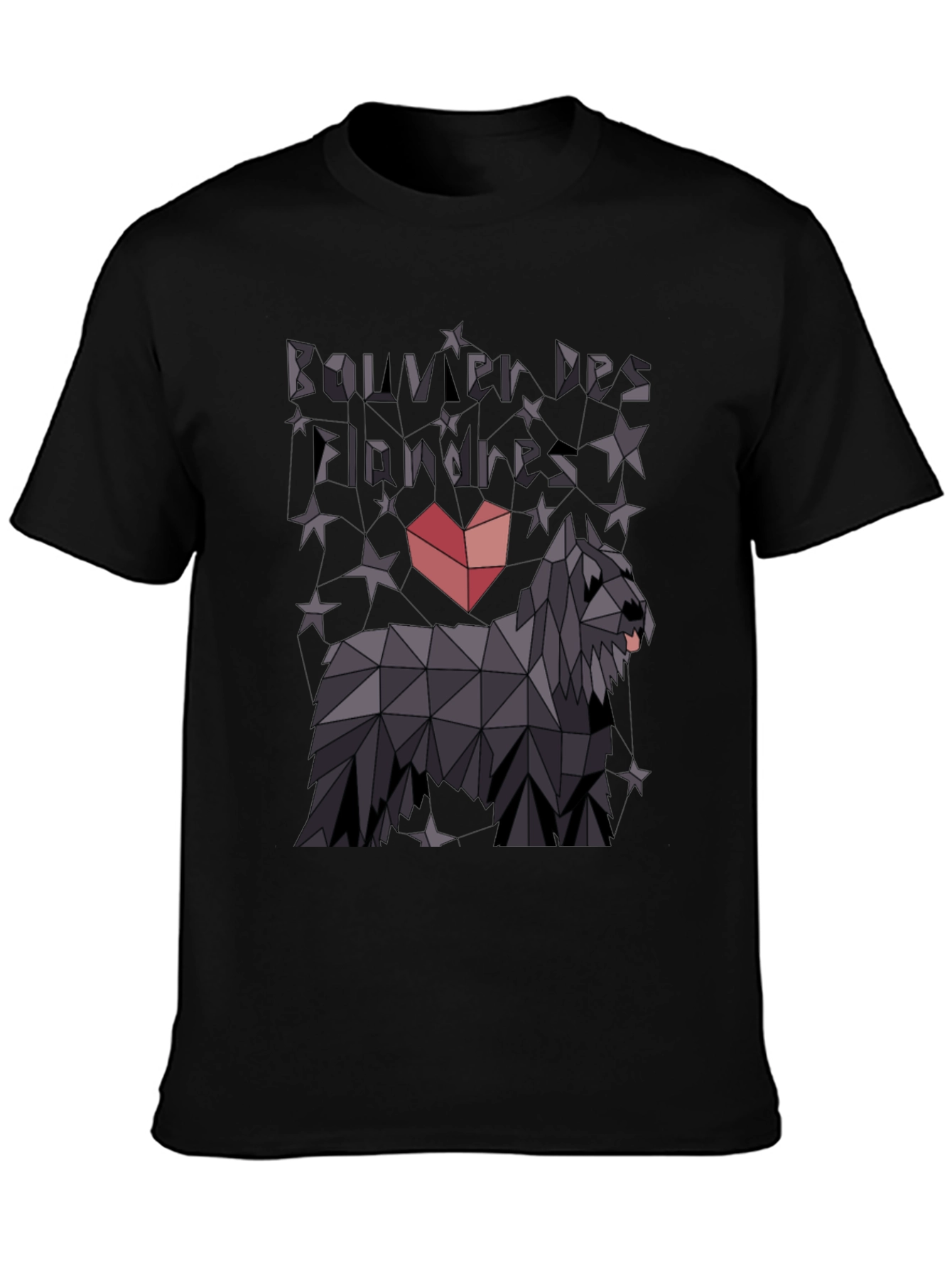Bouvier Des Flandres Dog Graphic Tee