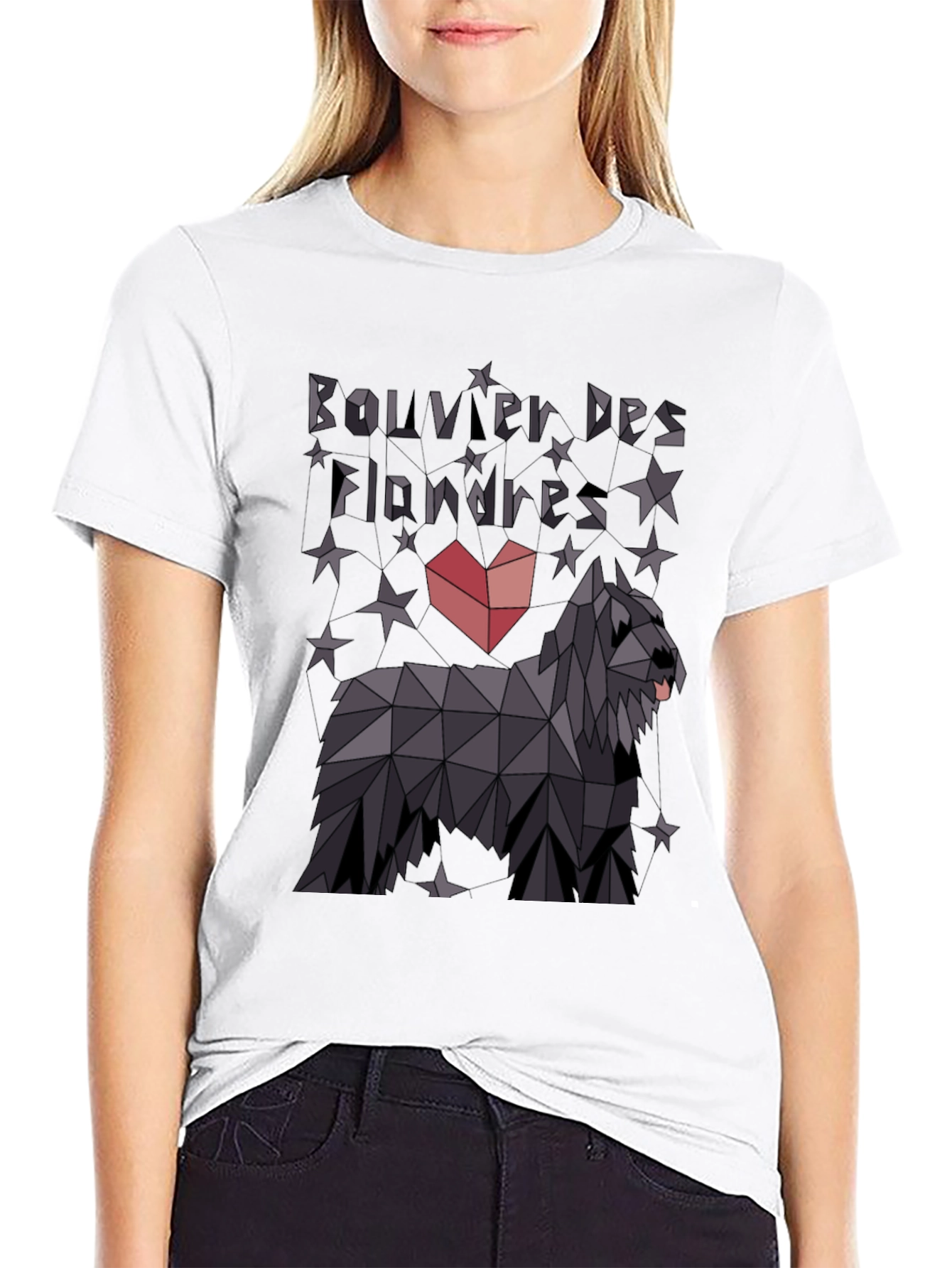 Bouvier Des Flandres Dog Graphic Tee