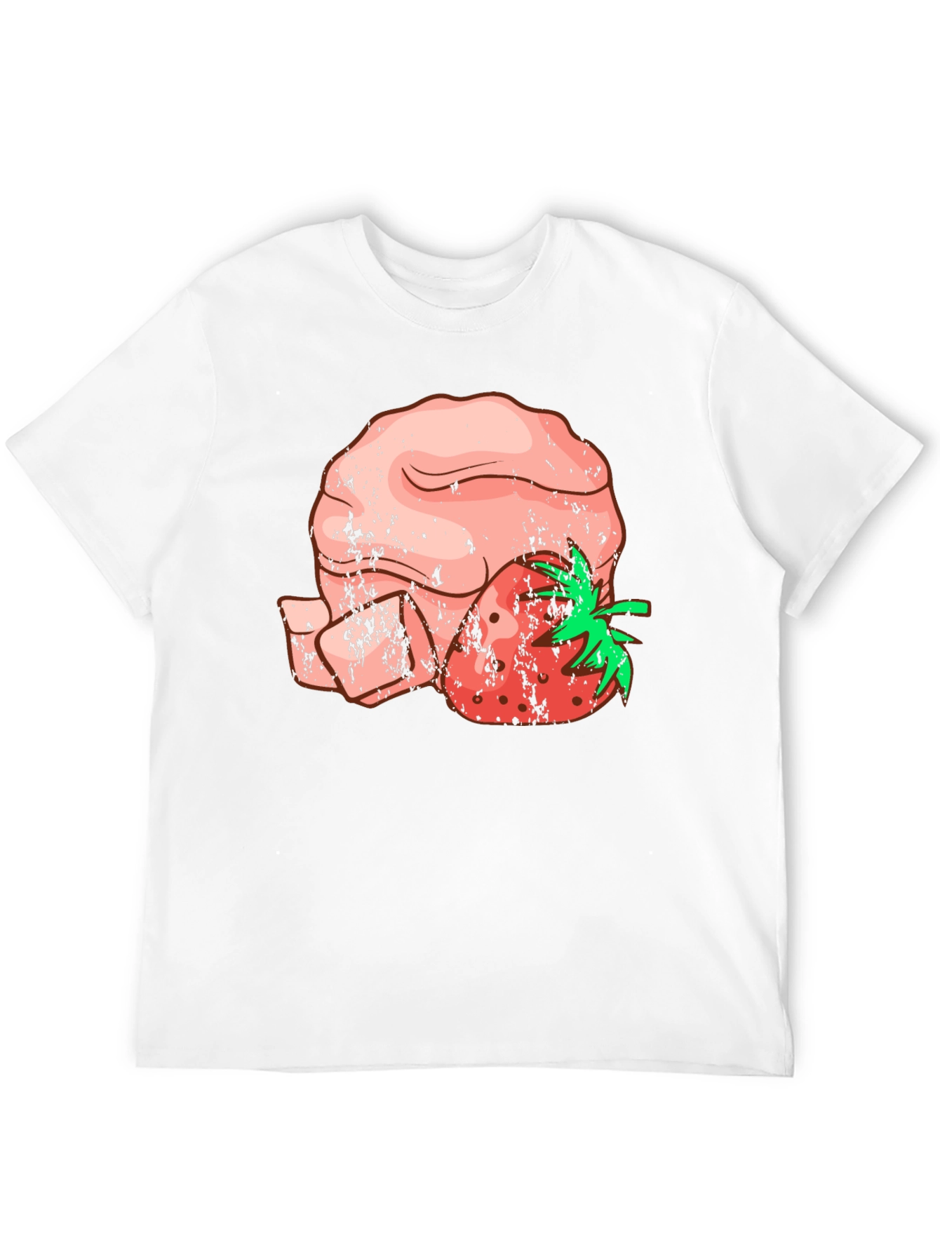 Strawberry Fist Graphic T-Shirt