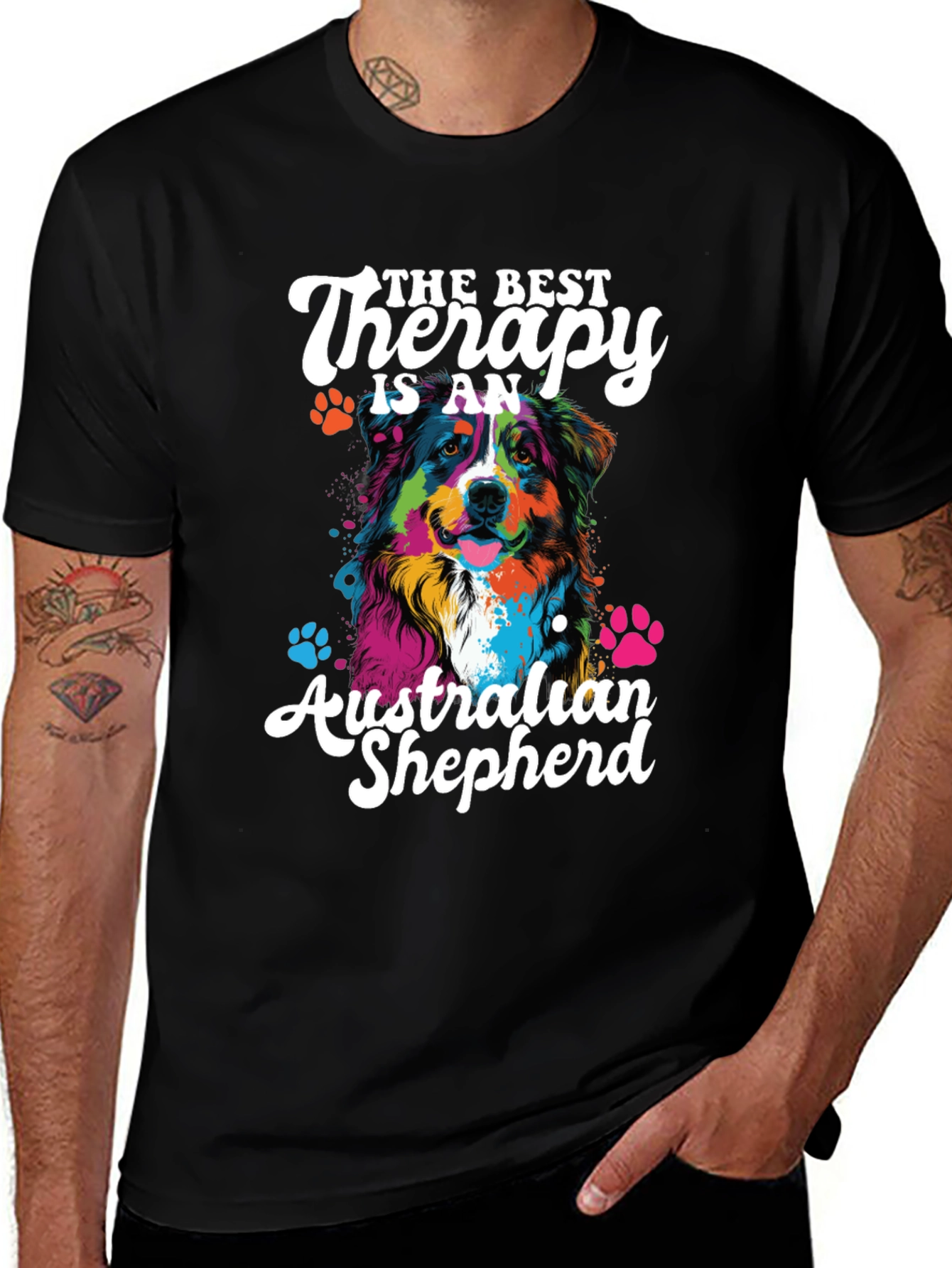 Australian Shepherd Therapy T-Shirt