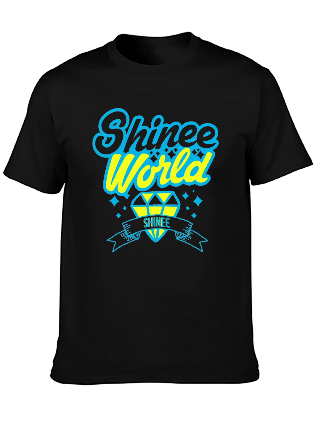 Shinee World Graphic T-Shirt - Kpop Merchandise