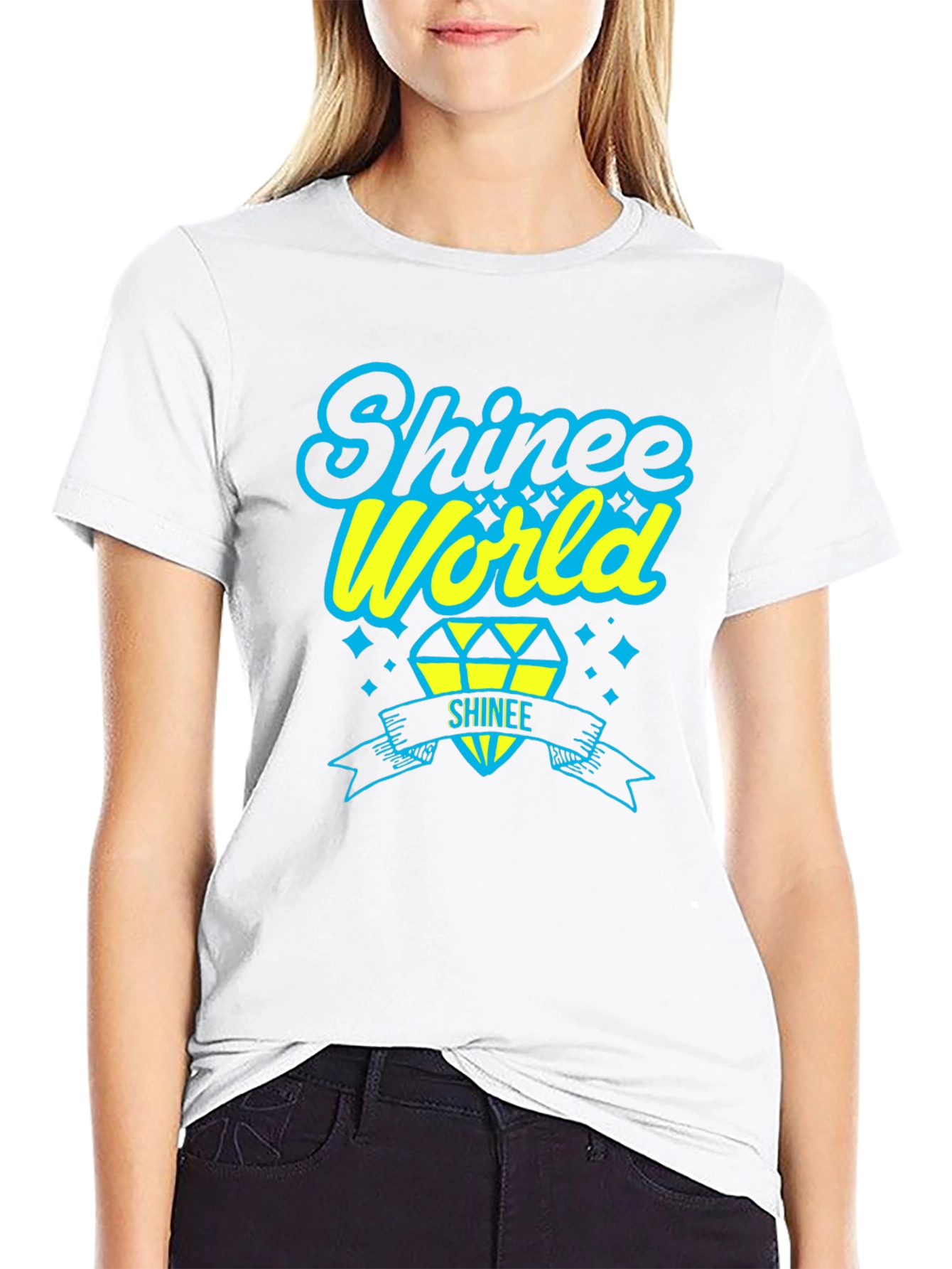 Shinee World Graphic T-Shirt - Kpop Merchandise