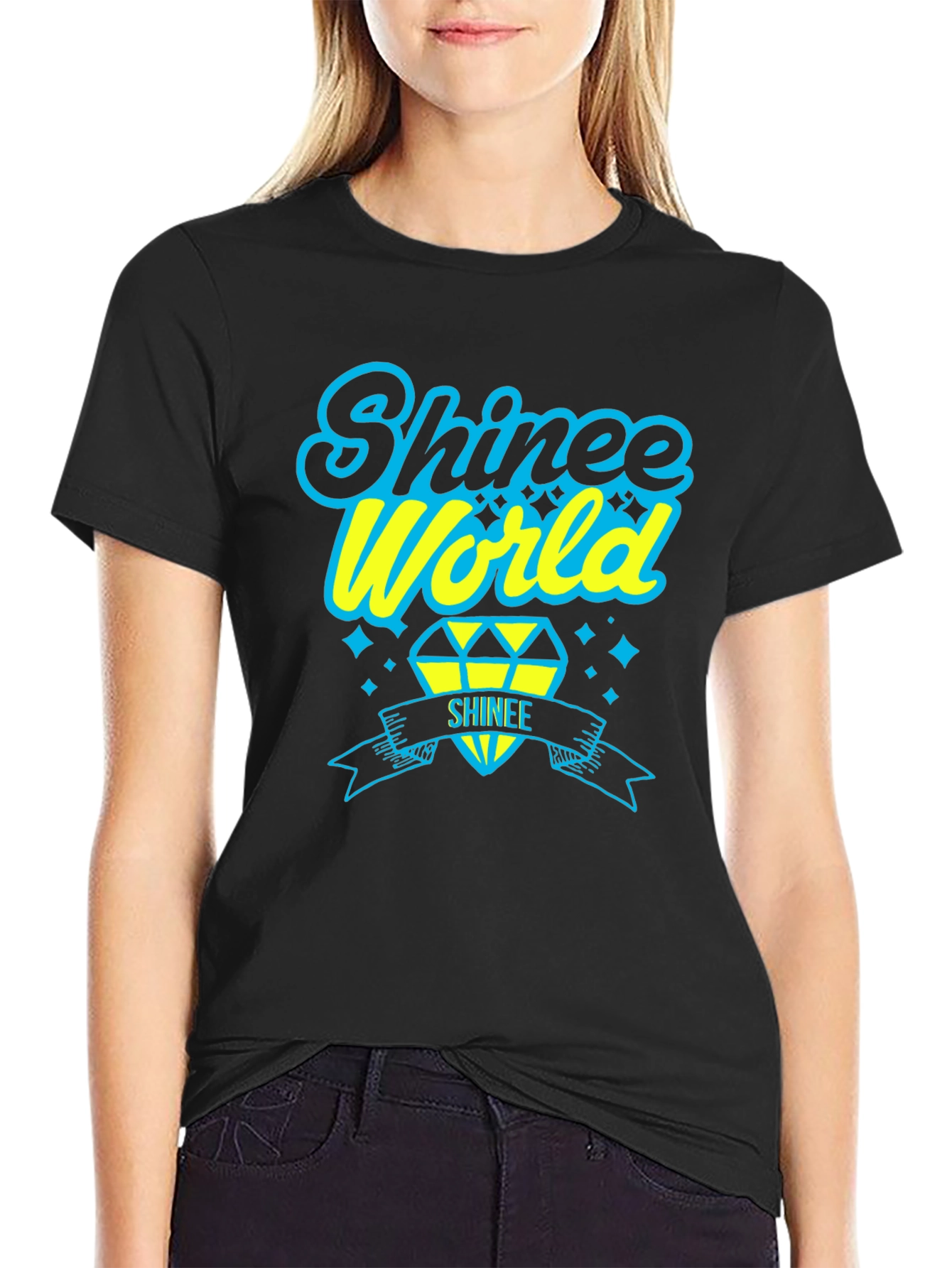 Shinee World Graphic T-Shirt - Kpop Merchandise