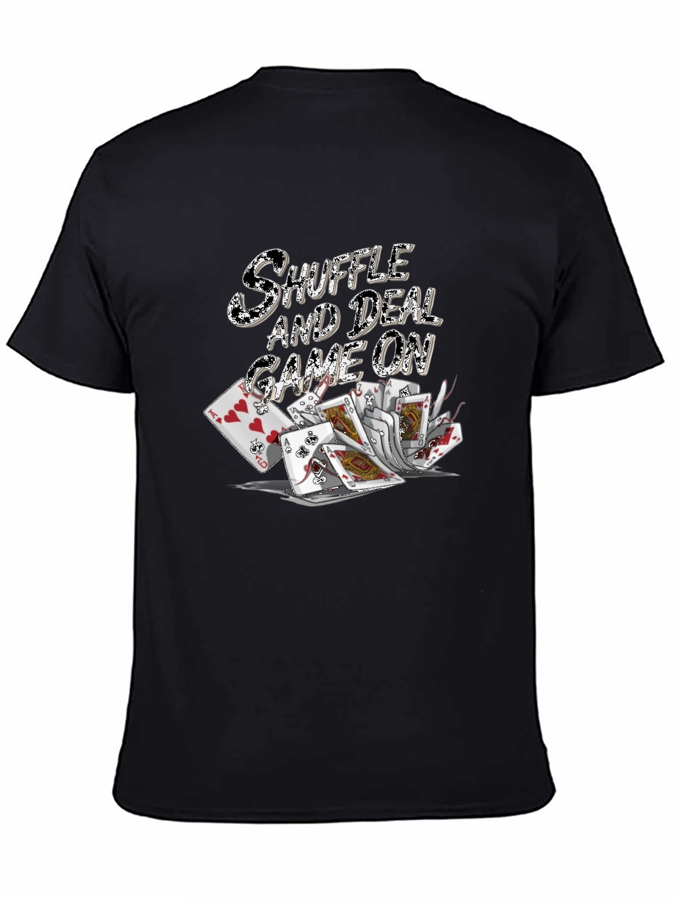 Shuffle and Deal Game On T-Shirt
