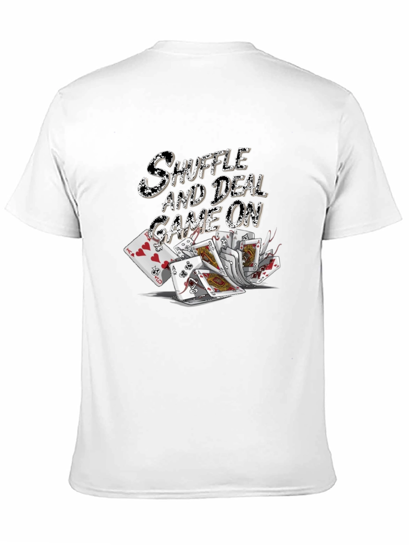 Shuffle and Deal Game On T-Shirt