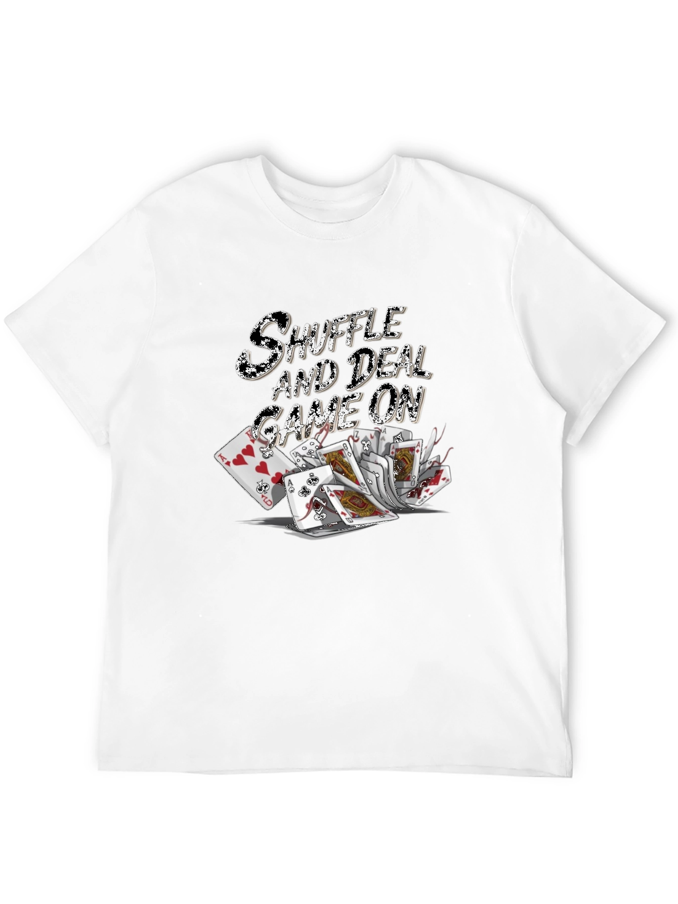 Shuffle and Deal Game On T-Shirt