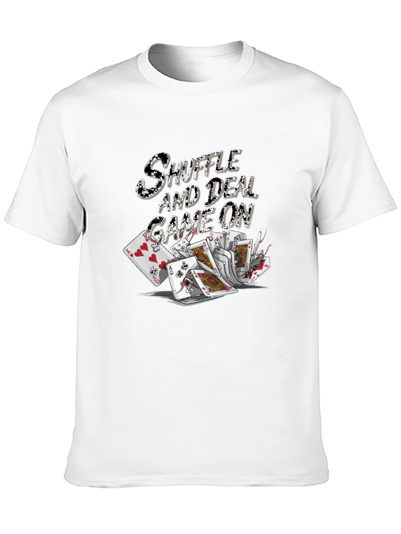 Shuffle and Deal Game On T-Shirt