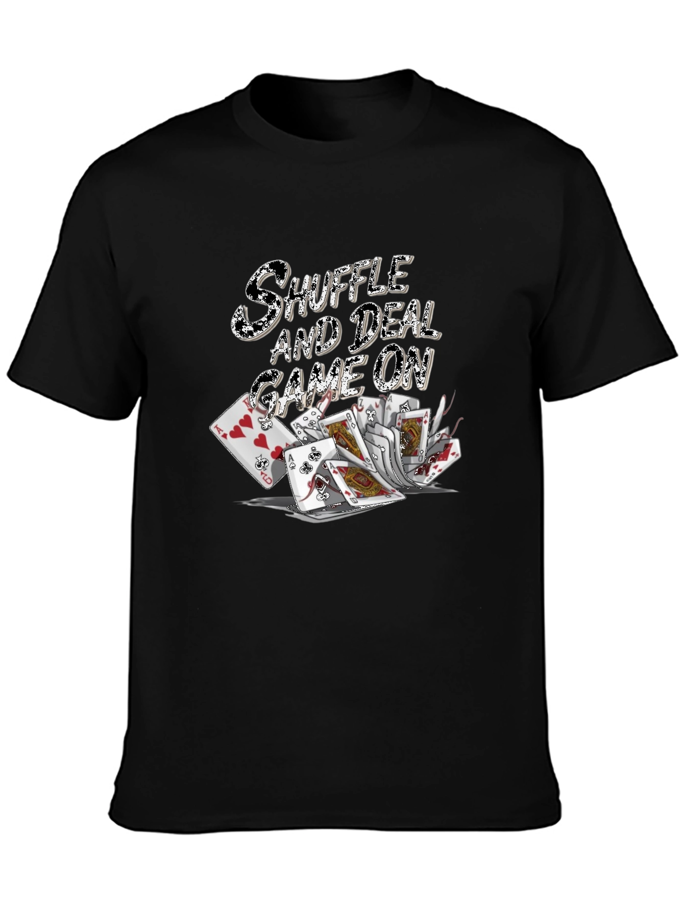 Shuffle and Deal Game On T-Shirt