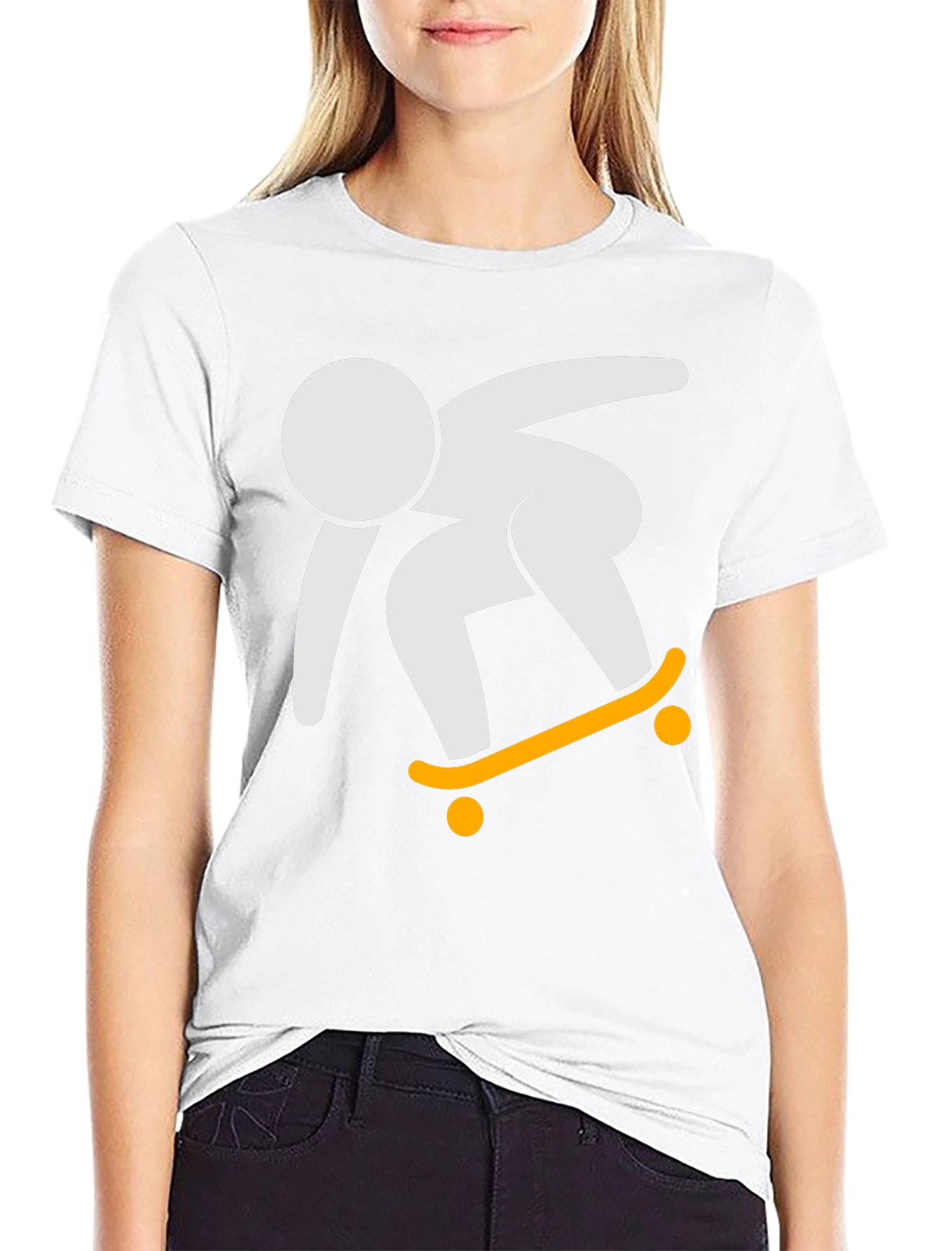 Skateboarder Graphic T-Shirt - Cool Skater Tee