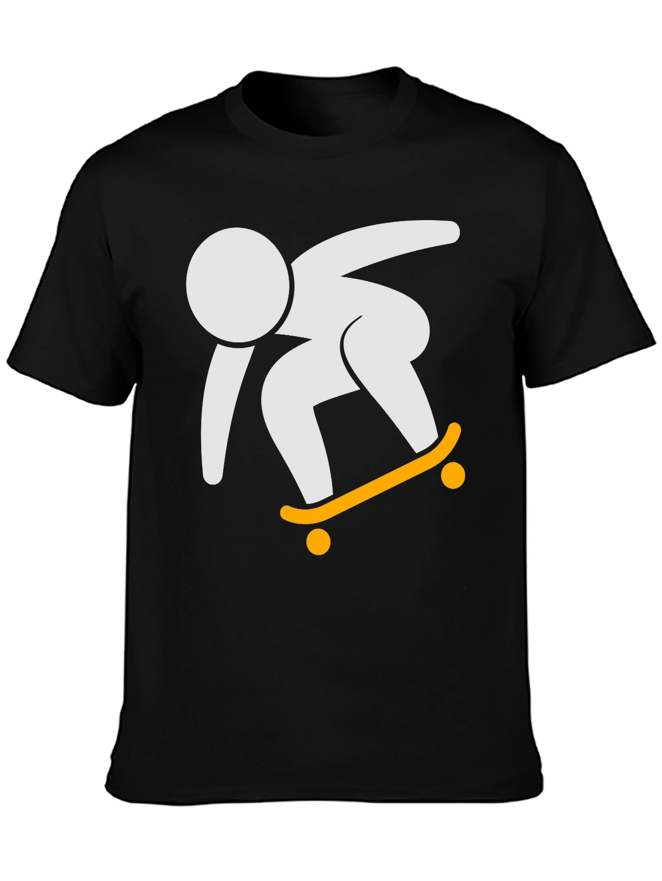 Skateboarder Graphic T-Shirt - Cool Skater Tee