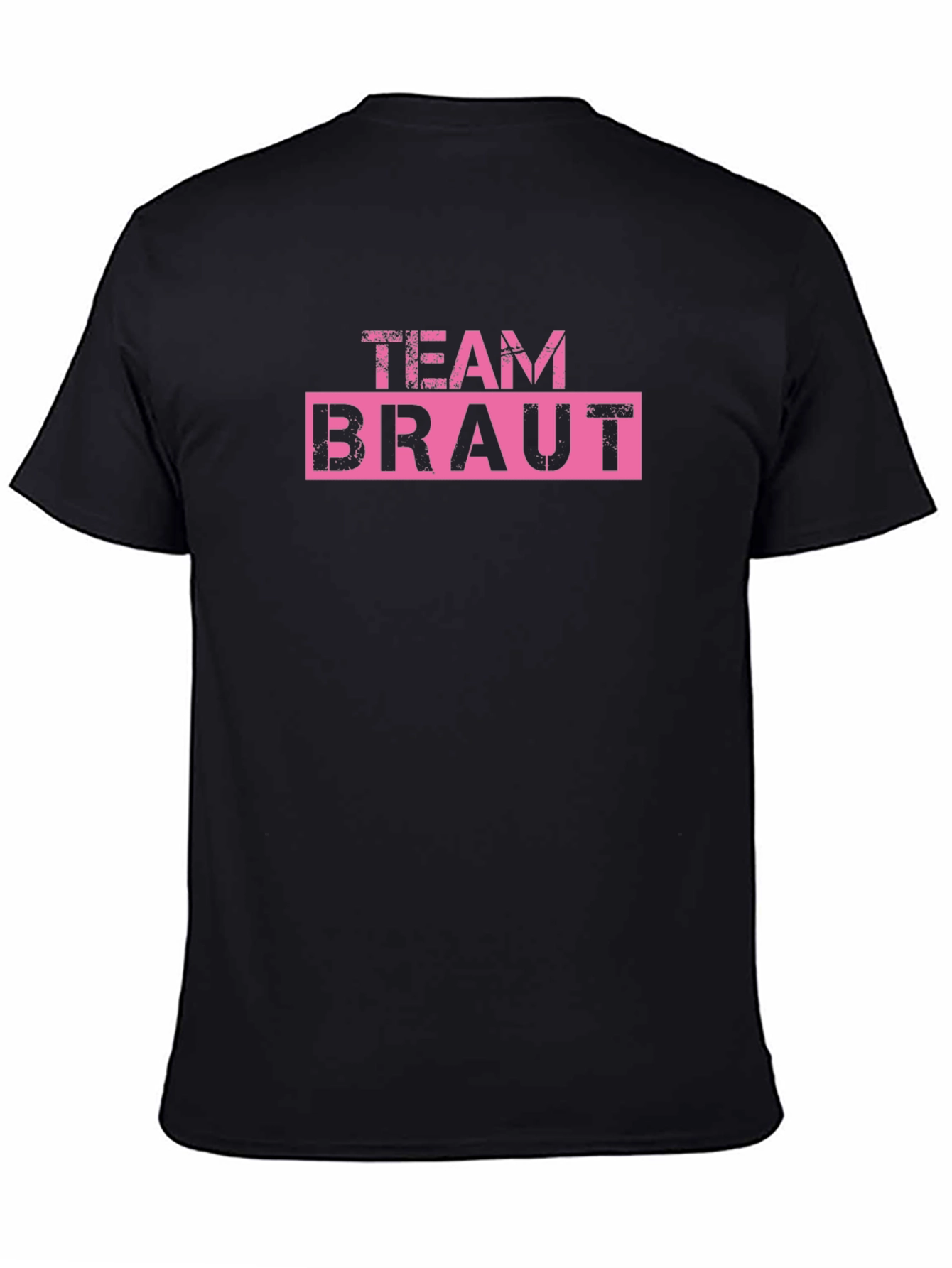 Team Braut Black T-Shirt - Bride Squad Tee