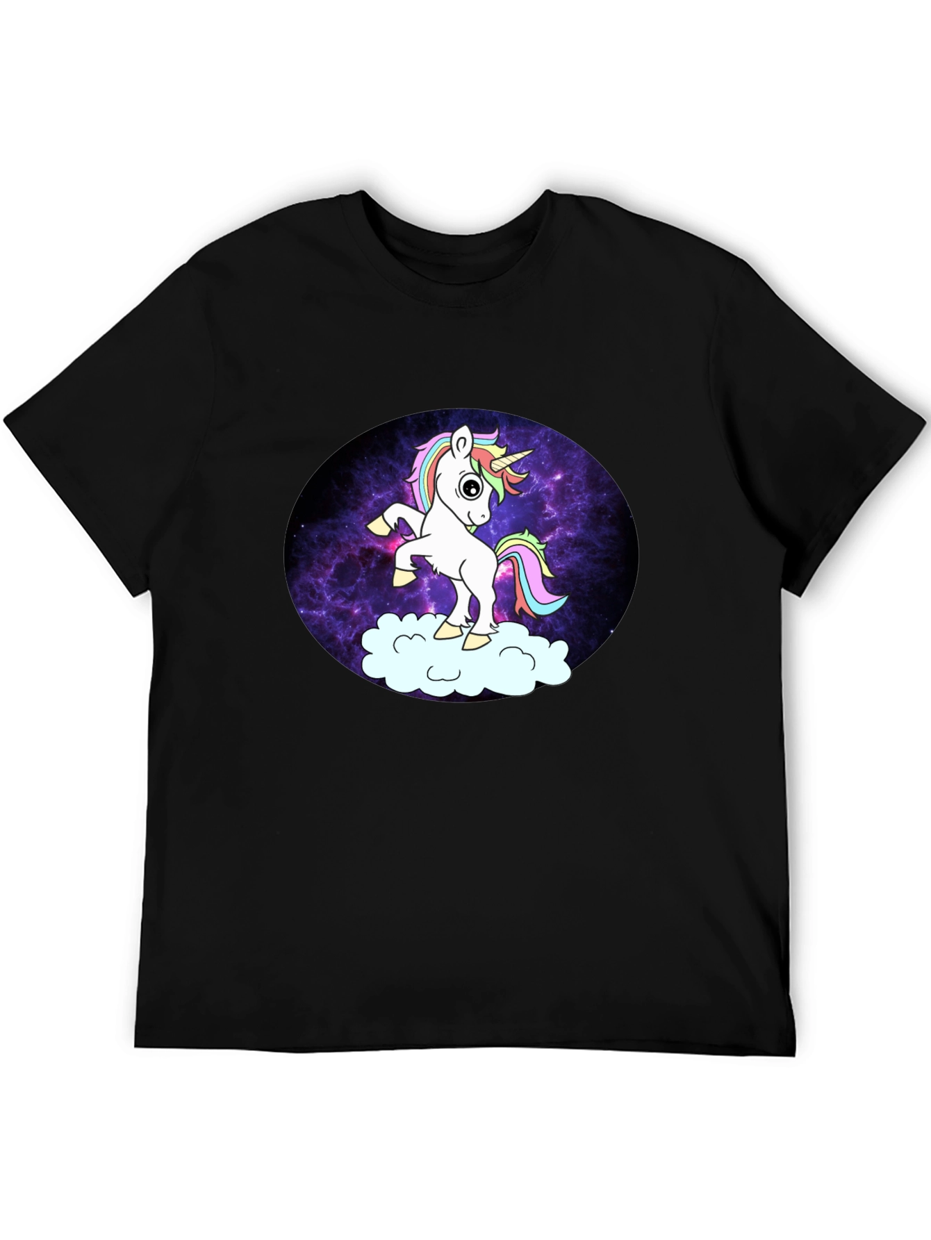 Unicorn Galaxy Graphic T-Shirt