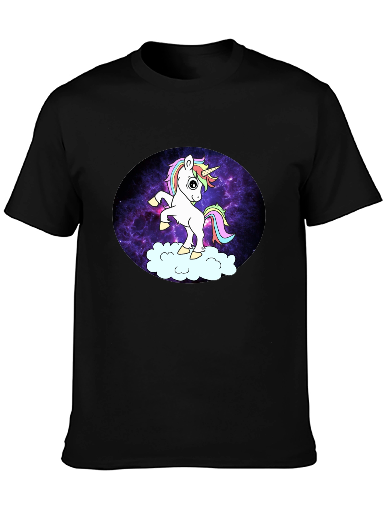 Unicorn Galaxy Graphic T-Shirt