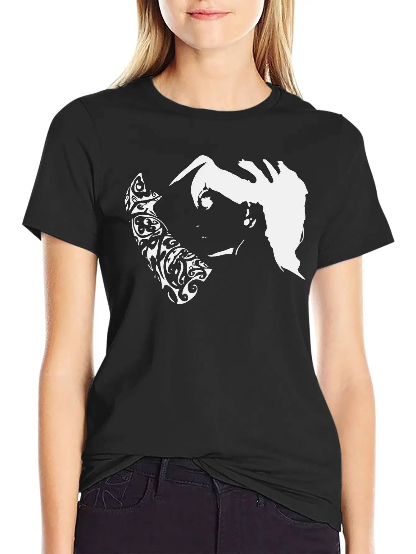 Tattoo Sleeve Lightweight Cotton T-Shirt – Daily Comfort Graphic Shirt