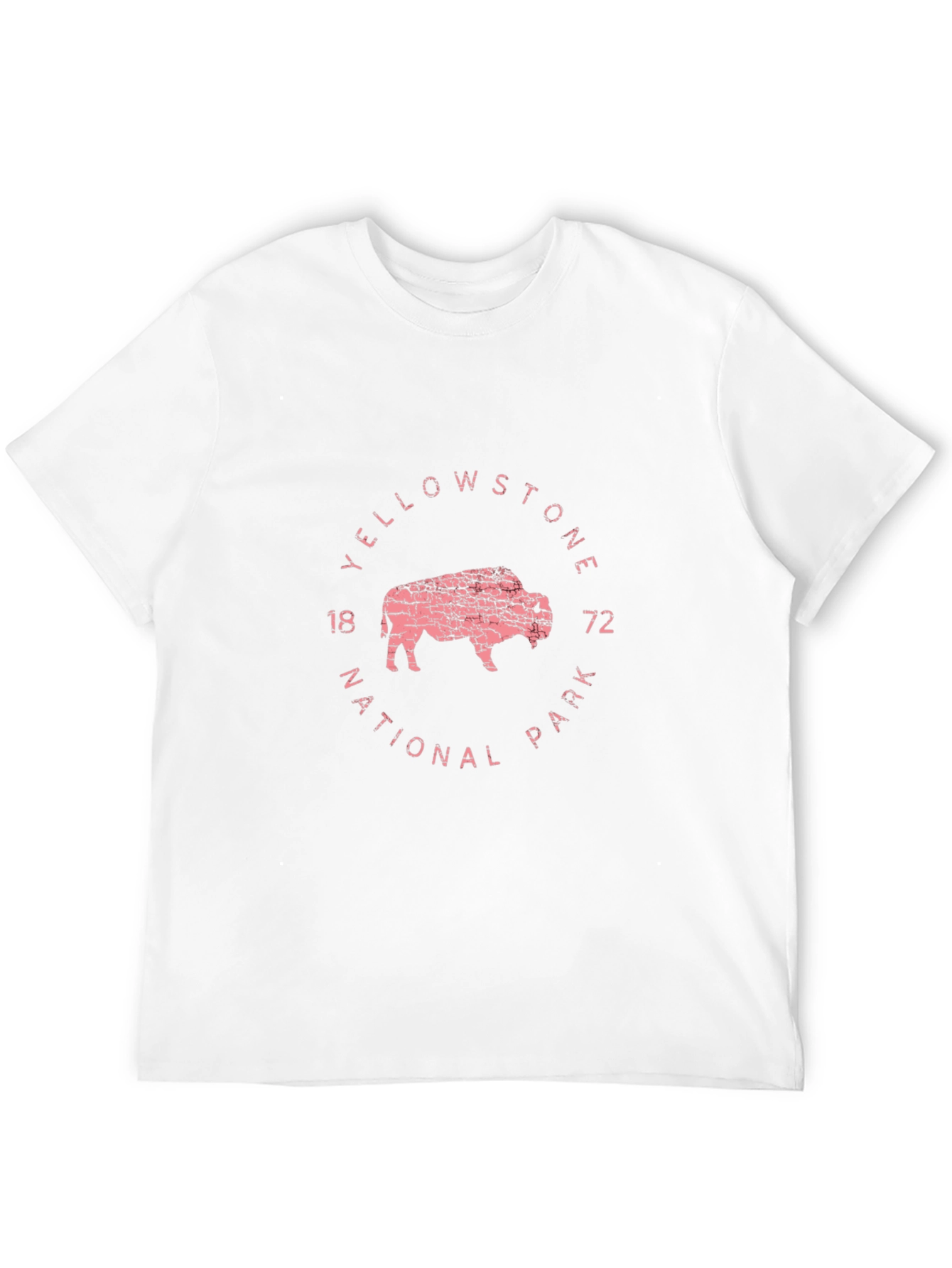 Yellowstone National Park Buffalo Graphic Tee