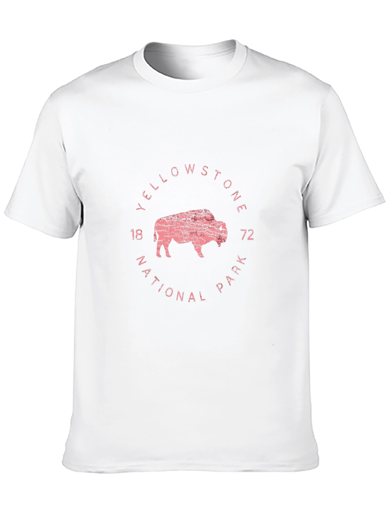 Yellowstone National Park Buffalo Graphic Tee