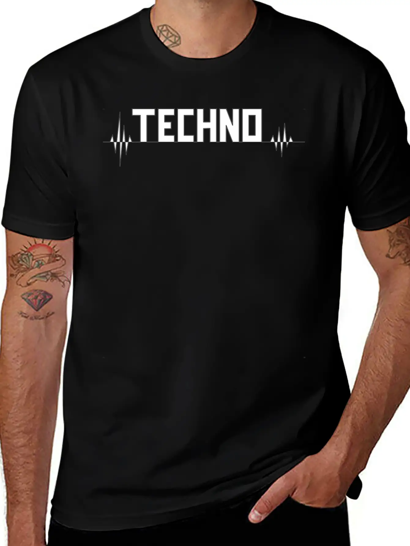 Techno Lightweight Cotton T-Shirt – Daily Comfort Graphic Shirt