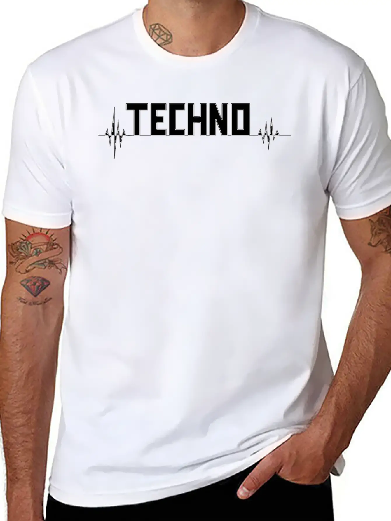 Techno Lightweight Cotton T-Shirt – Daily Comfort Graphic Shirt