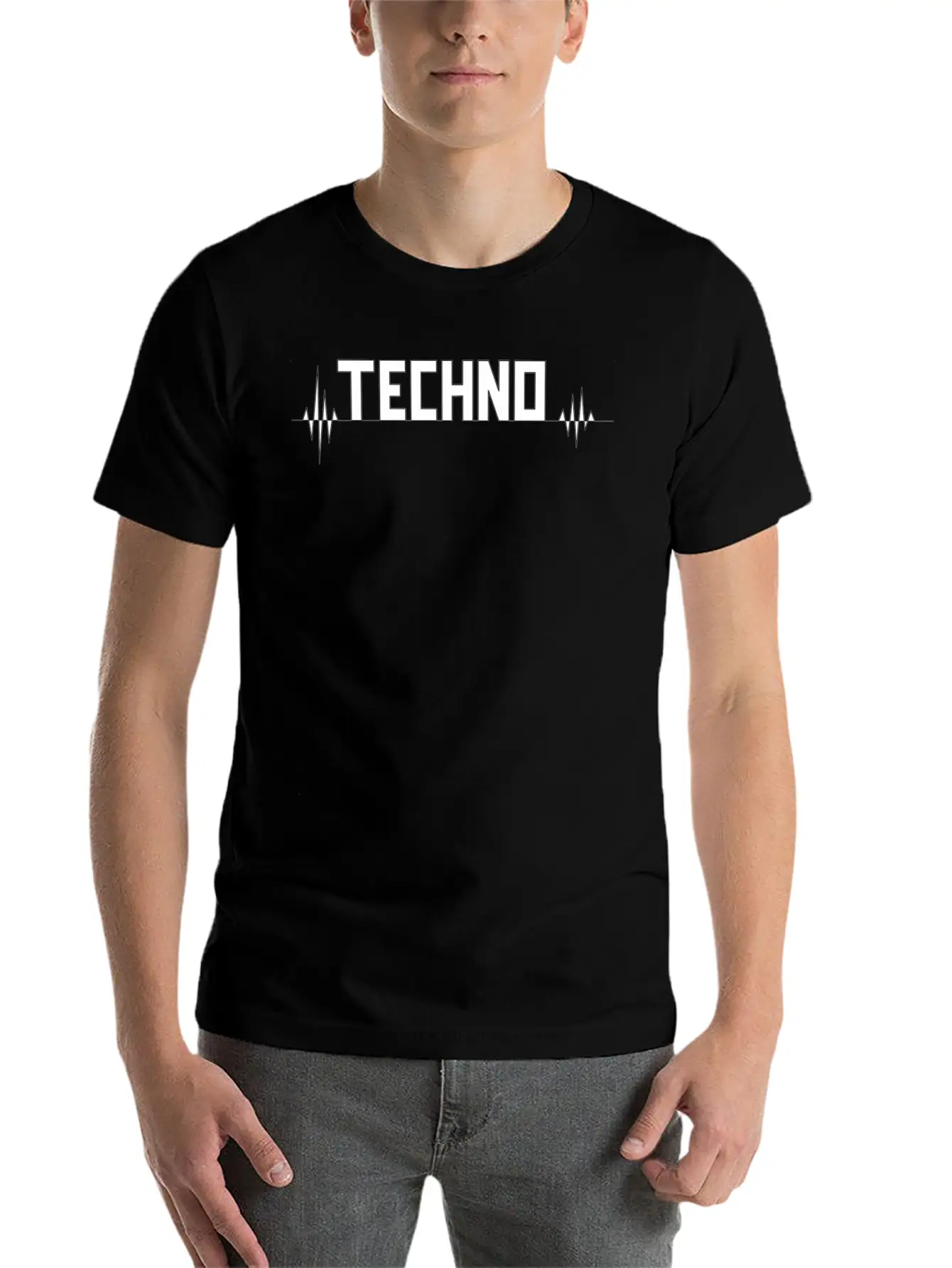 Techno Lightweight Cotton T-Shirt – Daily Comfort Graphic Shirt