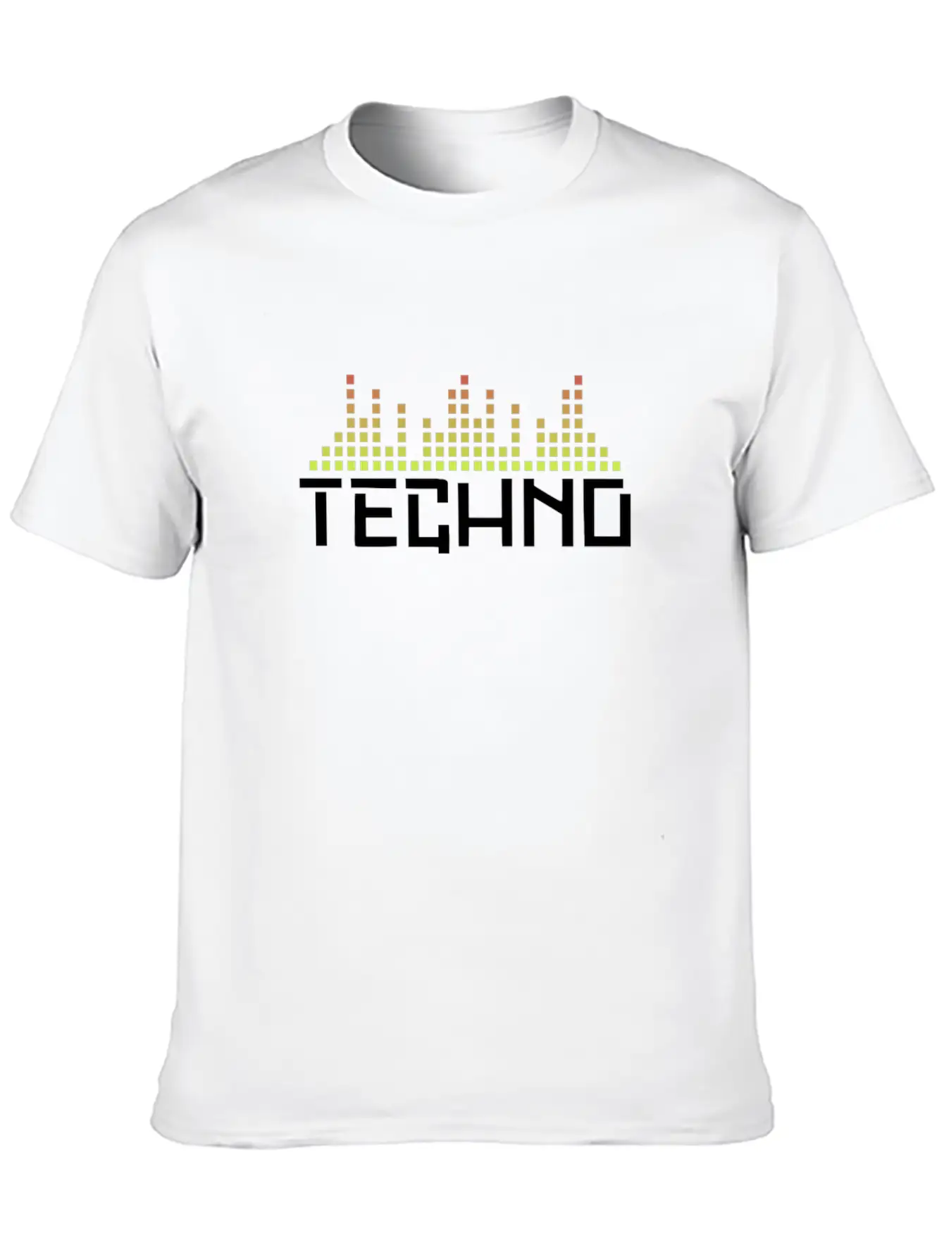Techno Party Lightweight Cotton T-Shirt – Daily Comfort Graphic Shirt
