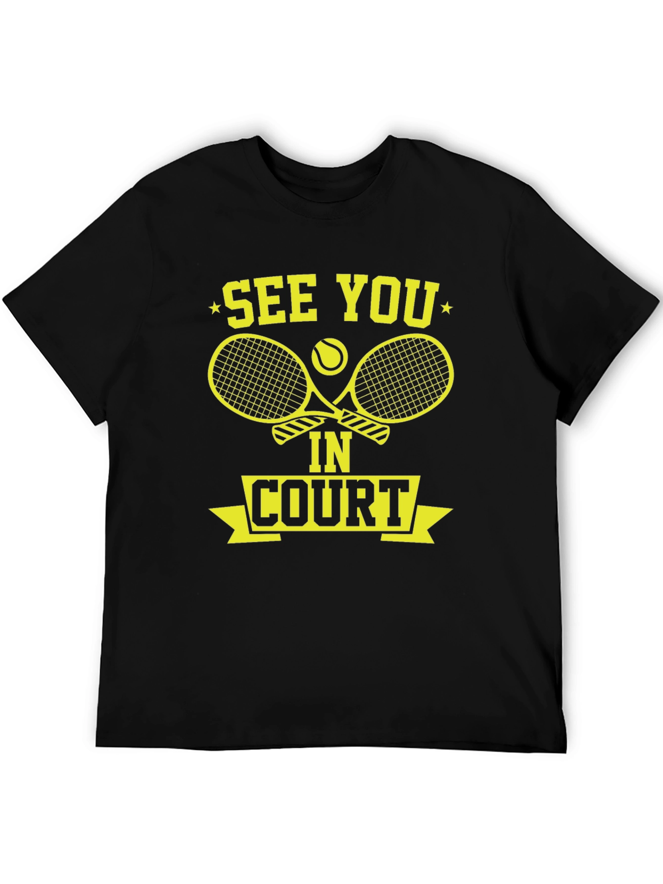 See You In Court Tennis Graphic Tee