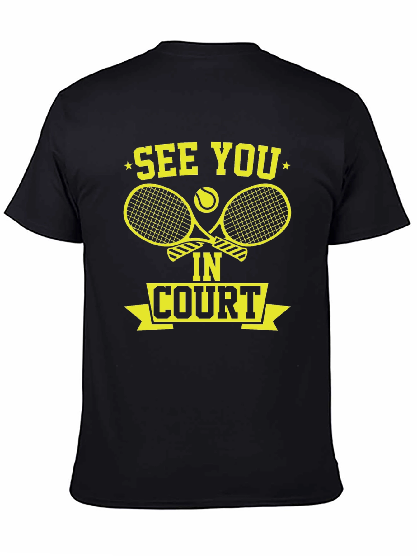 See You In Court Tennis Graphic Tee