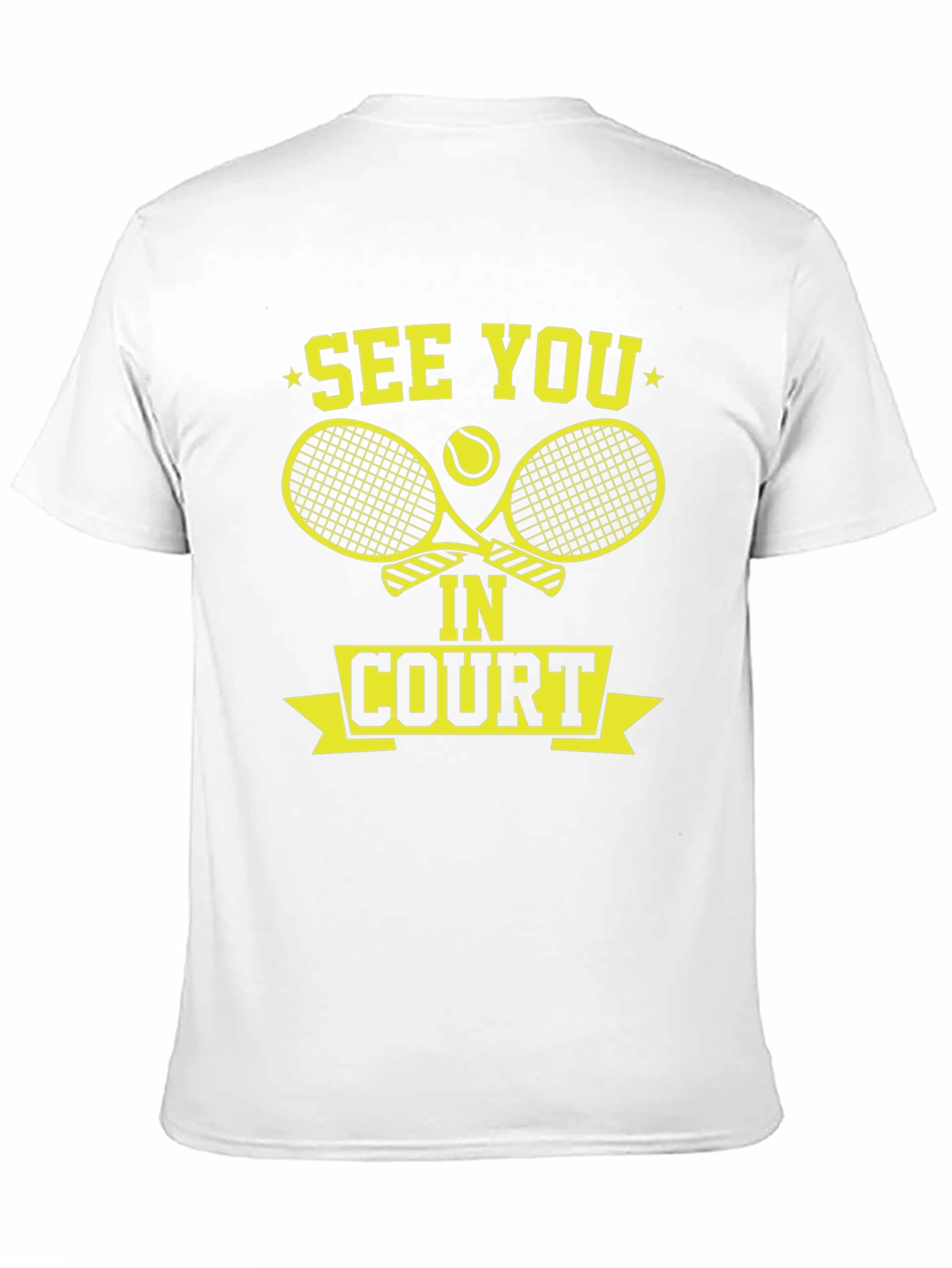 See You In Court Tennis Graphic Tee