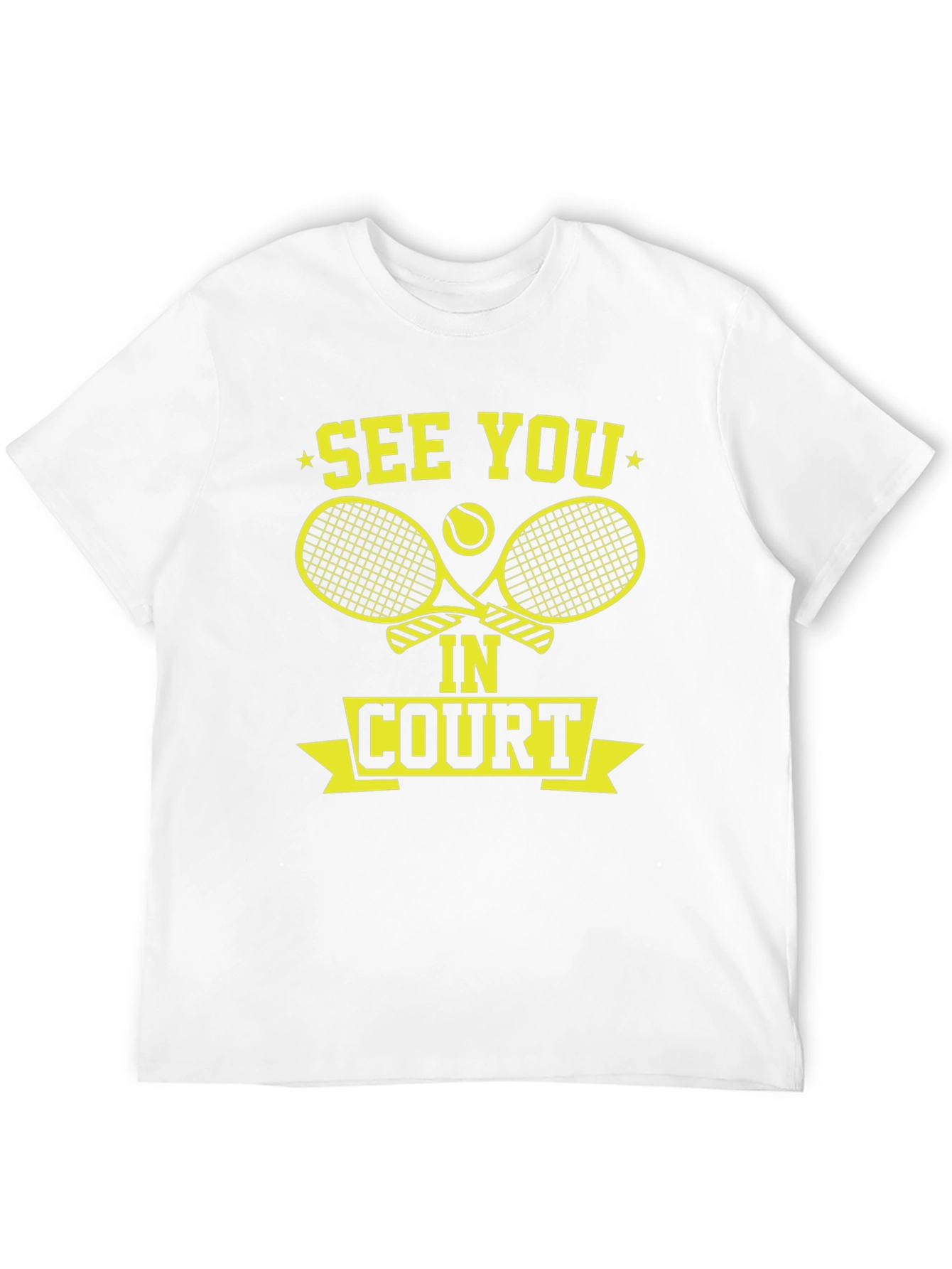 See You In Court Tennis Graphic Tee
