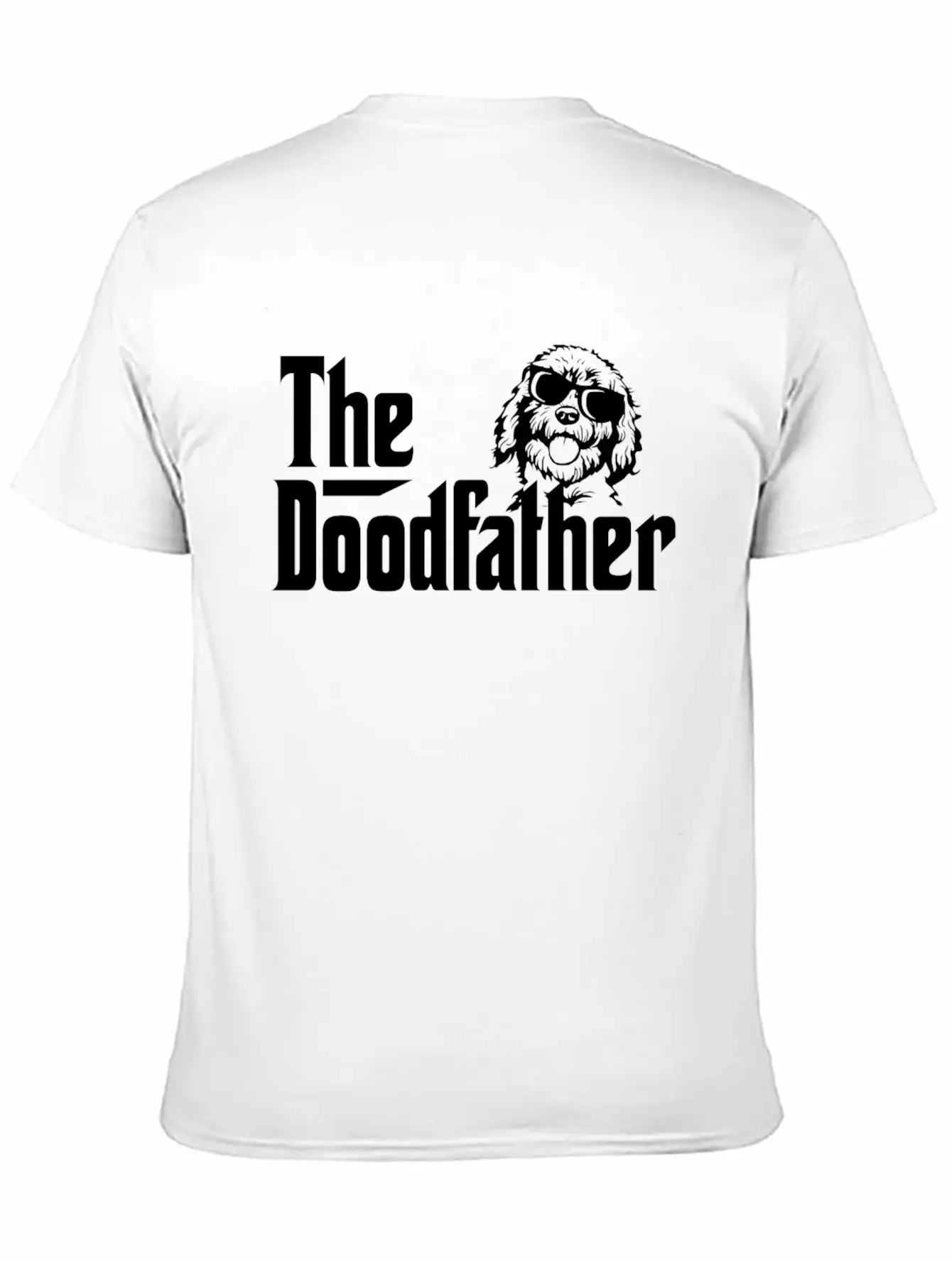 The Doodfather Doodle Dad Godfather Gift Lightweight Cotton T-Shirt – Daily Comfort Graphic Shirt