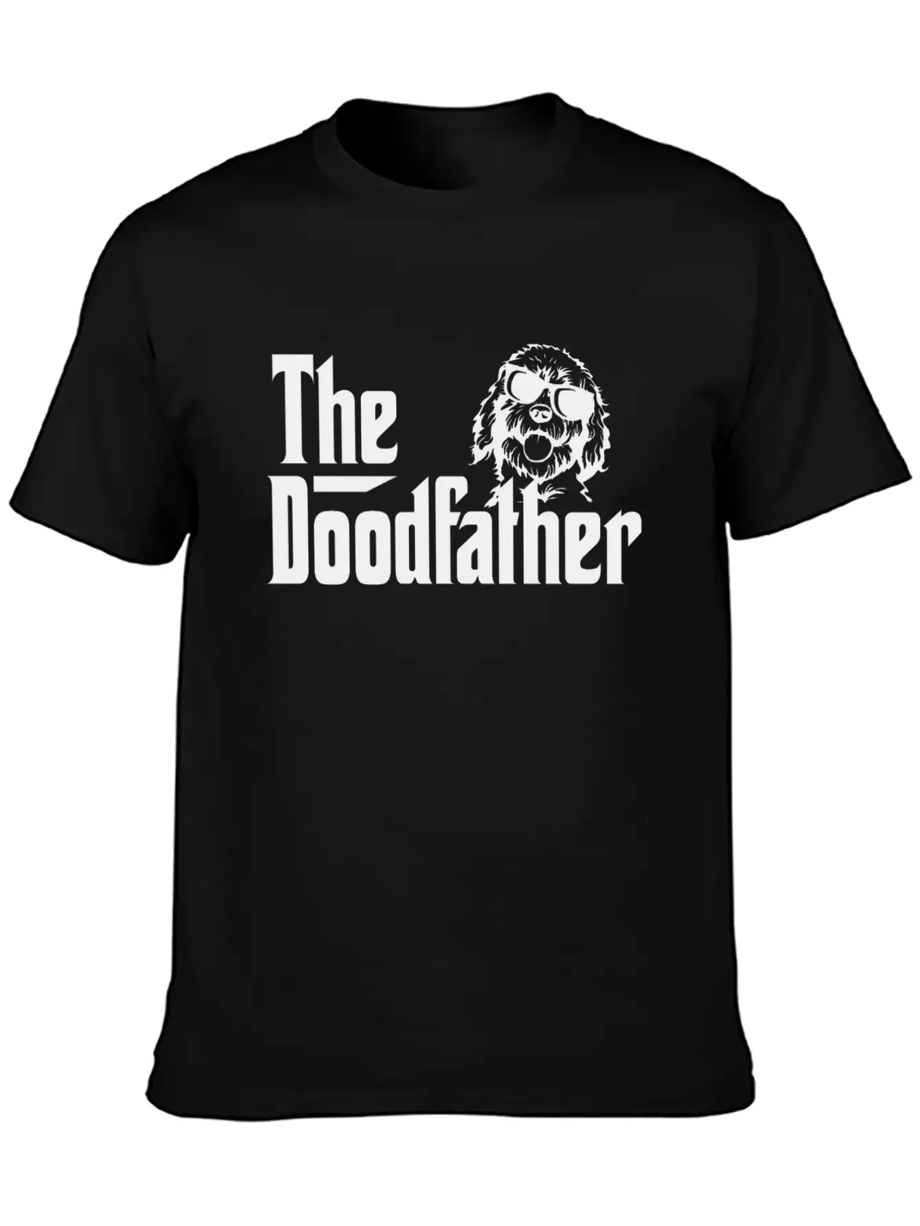 The Doodfather Doodle Dad Godfather Gift Lightweight Cotton T-Shirt – Daily Comfort Graphic Shirt
